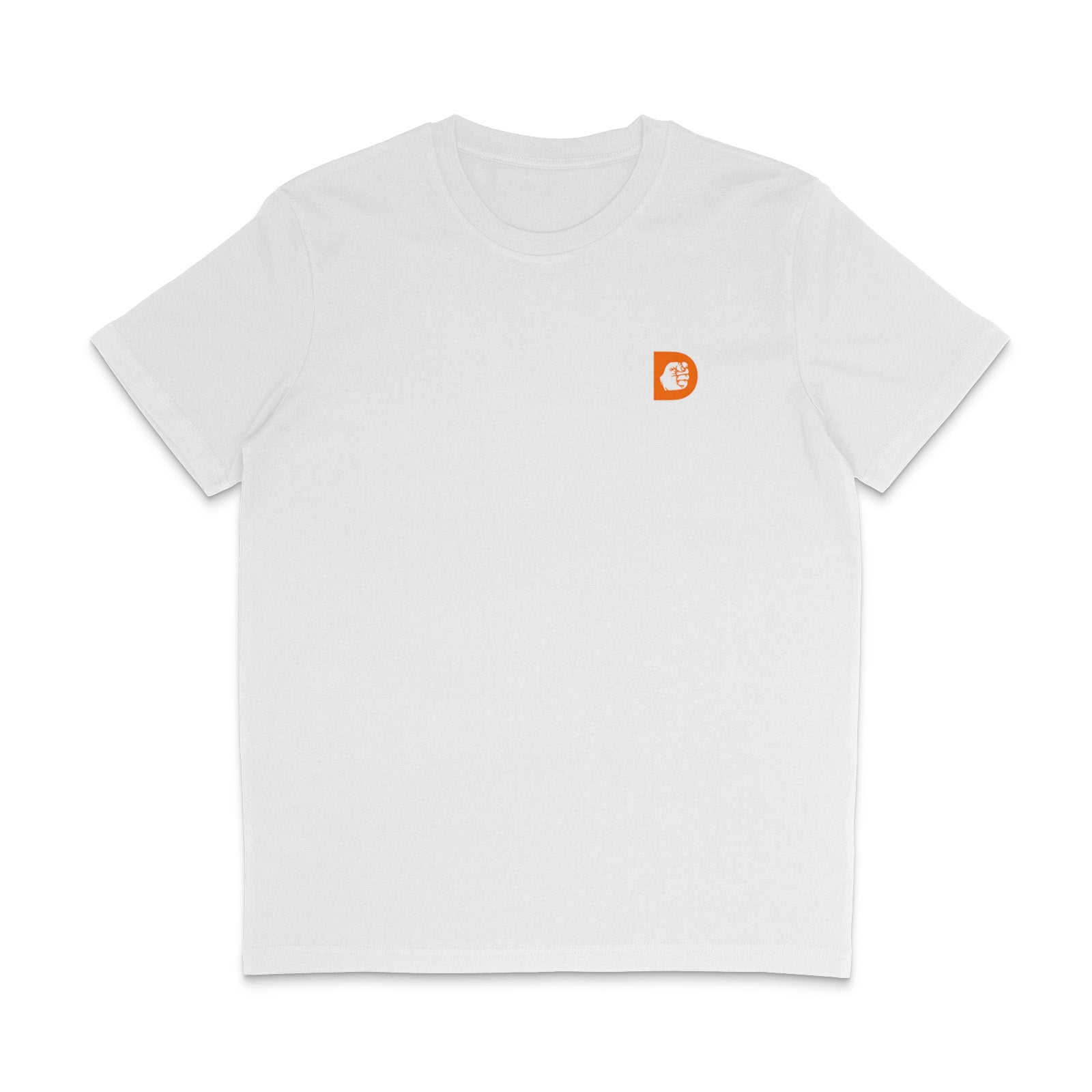 Dad Loves Food - D Logo White T-Shirt