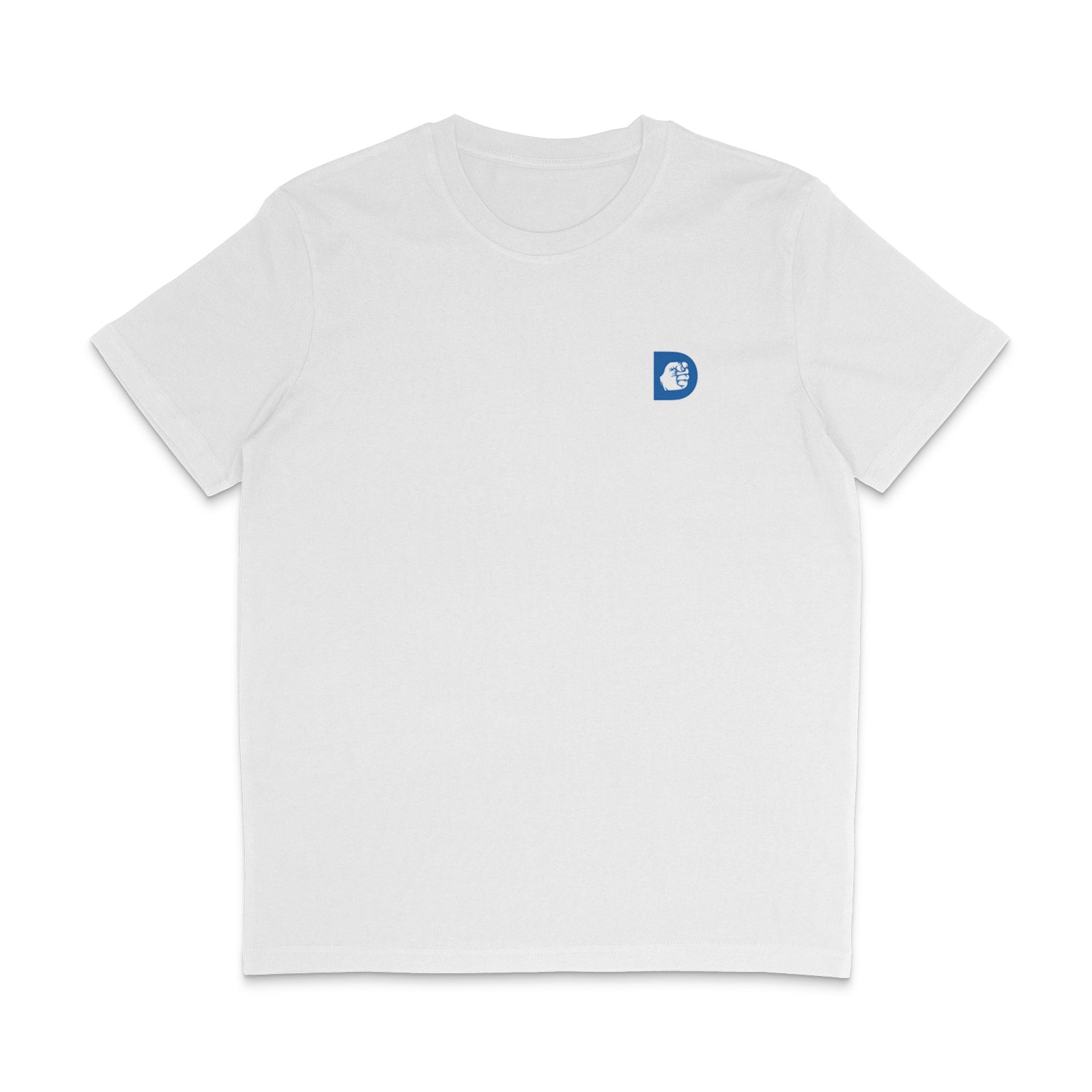 Dad Loves Food - D Logo White T-Shirt