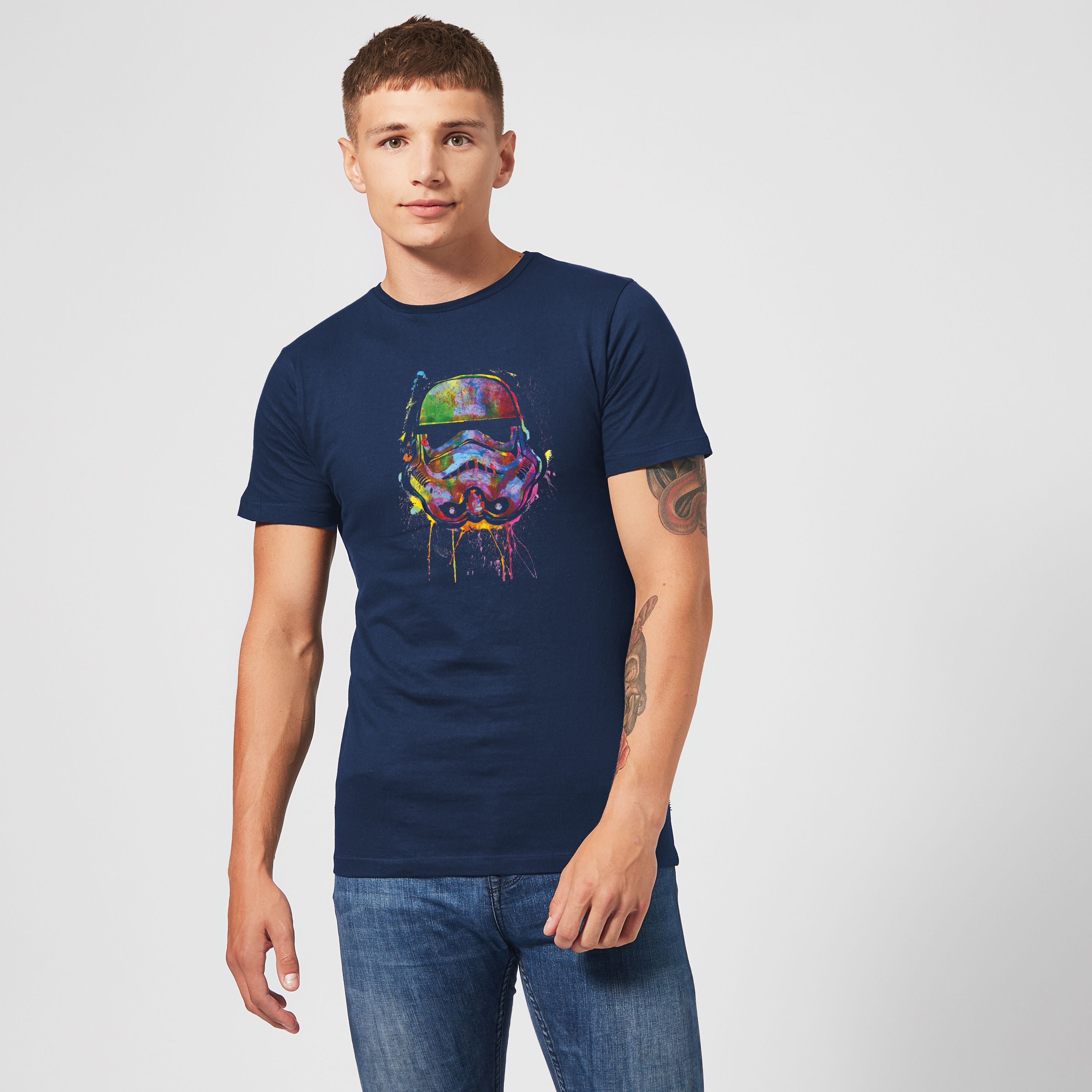 Official Star Wars Paint Splat Stormtrooper Unisex T-Shirt