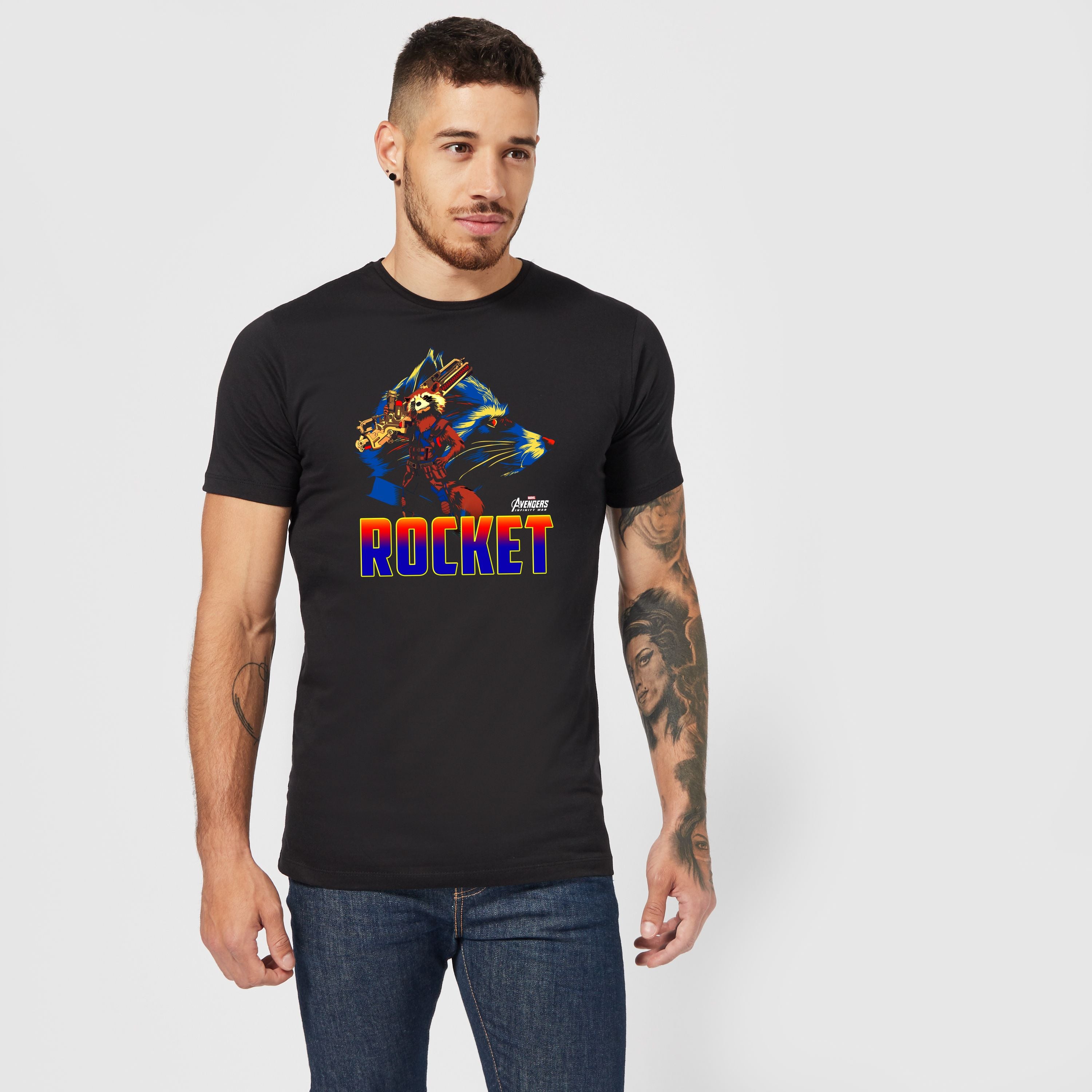 Official Marvel Avengers Rocket Unisex T-Shirt