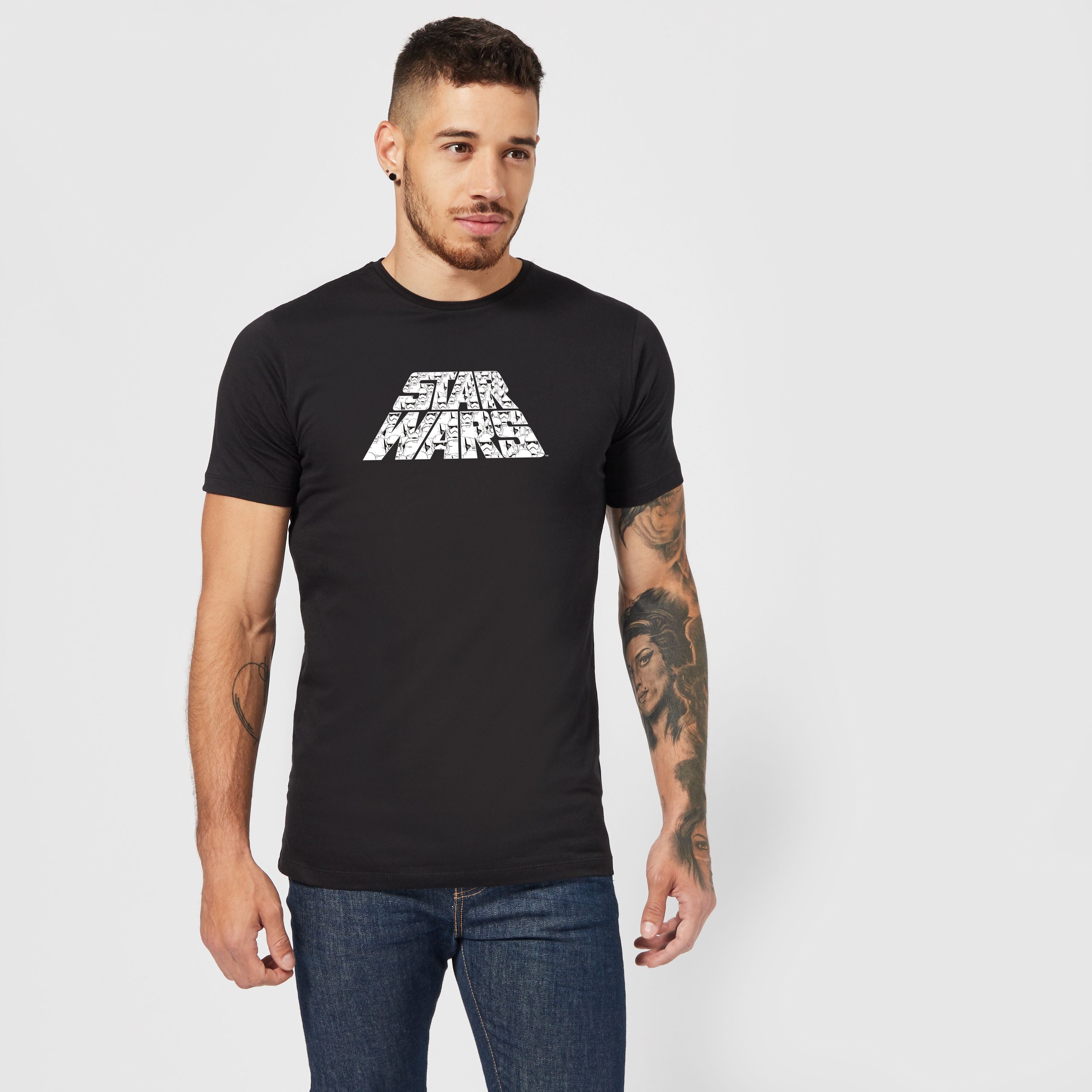 Official Star Wars: The Rise Of Skywalker IW Trooper Filled Logo Unisex T-Shirt