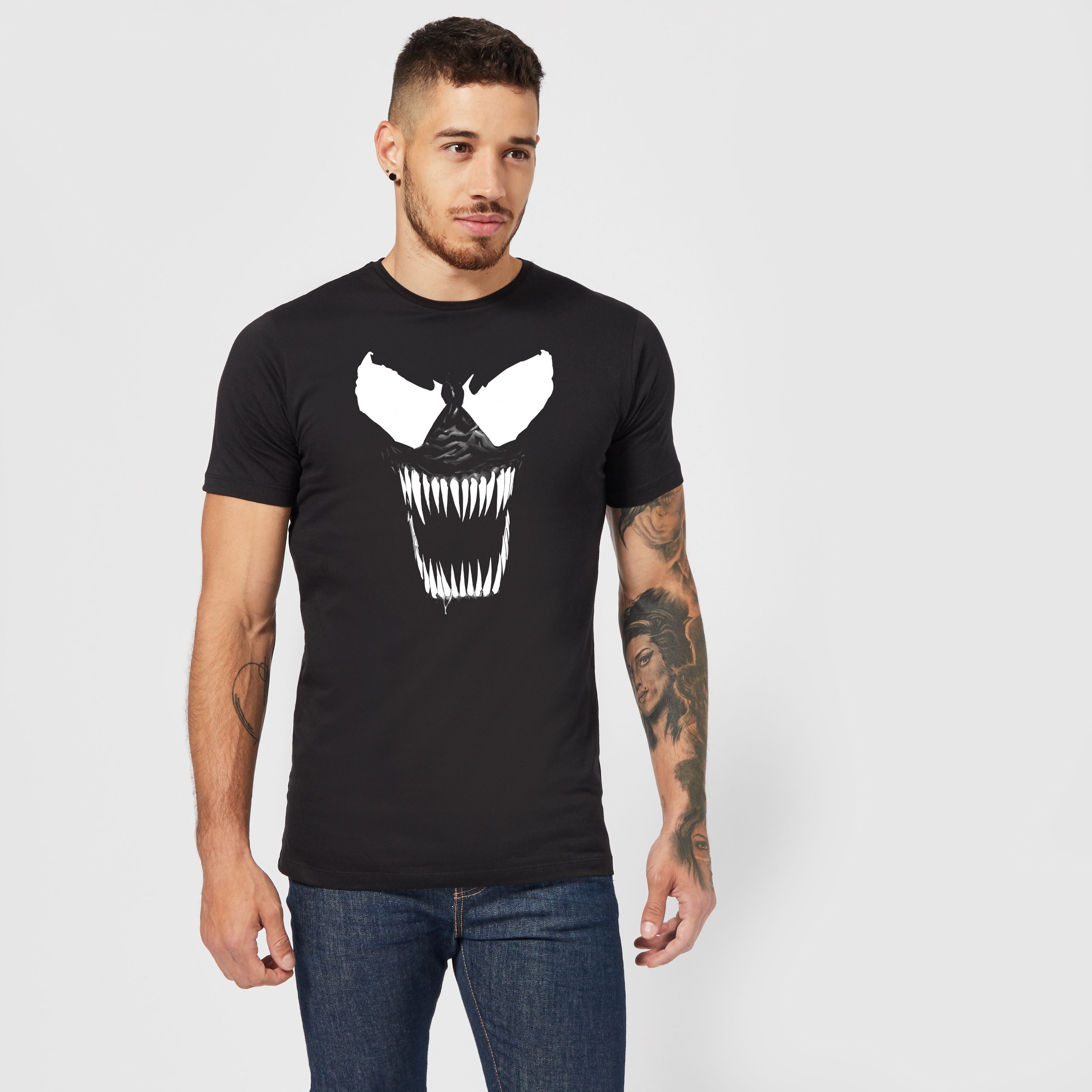 Official Marvel Venom Bare Teeth Unisex T-Shirt