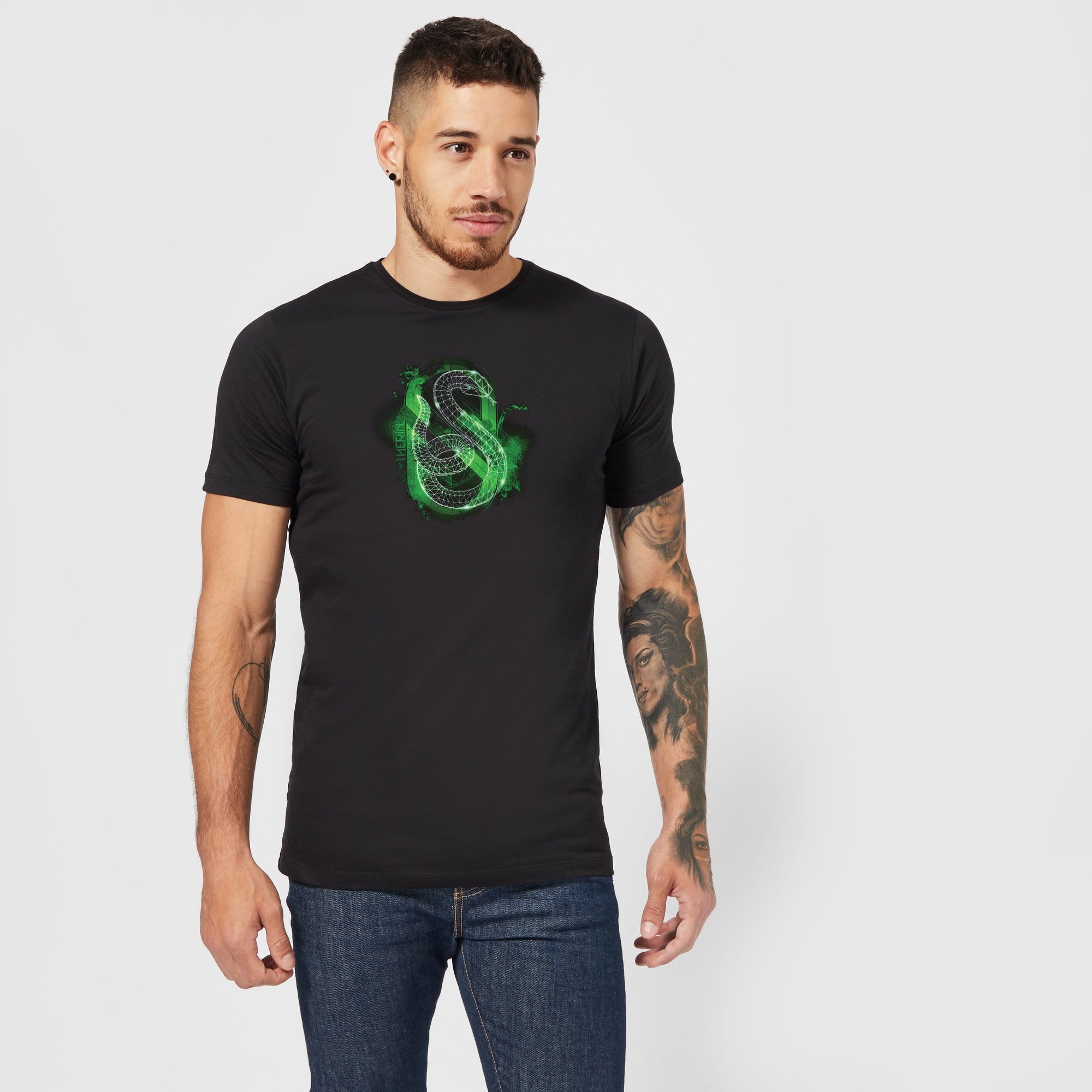 Official Harry Potter Slytherin Geometric Unisex T-Shirt