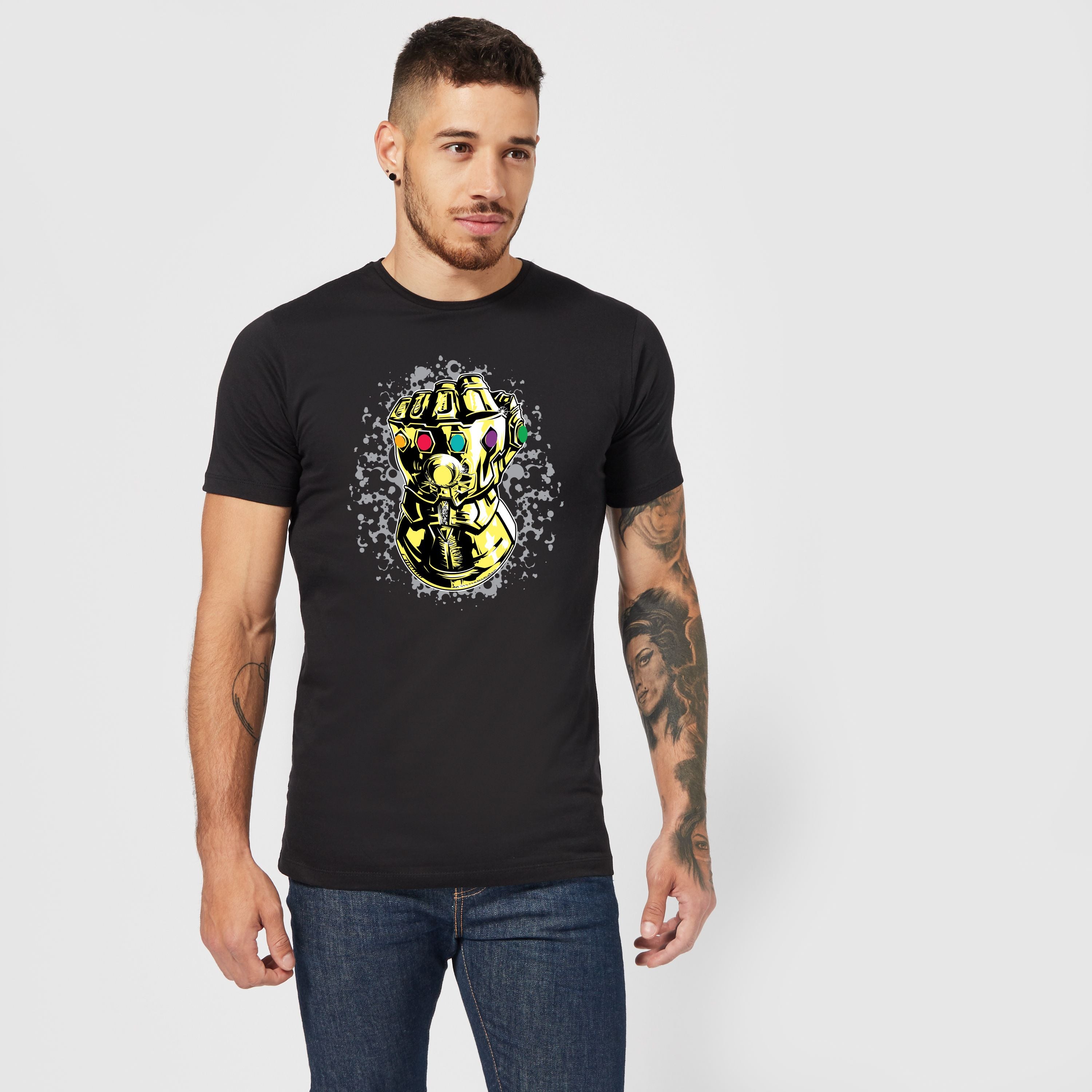 Official Marvel Avengers Infinity War Fist Comic T-Shirt