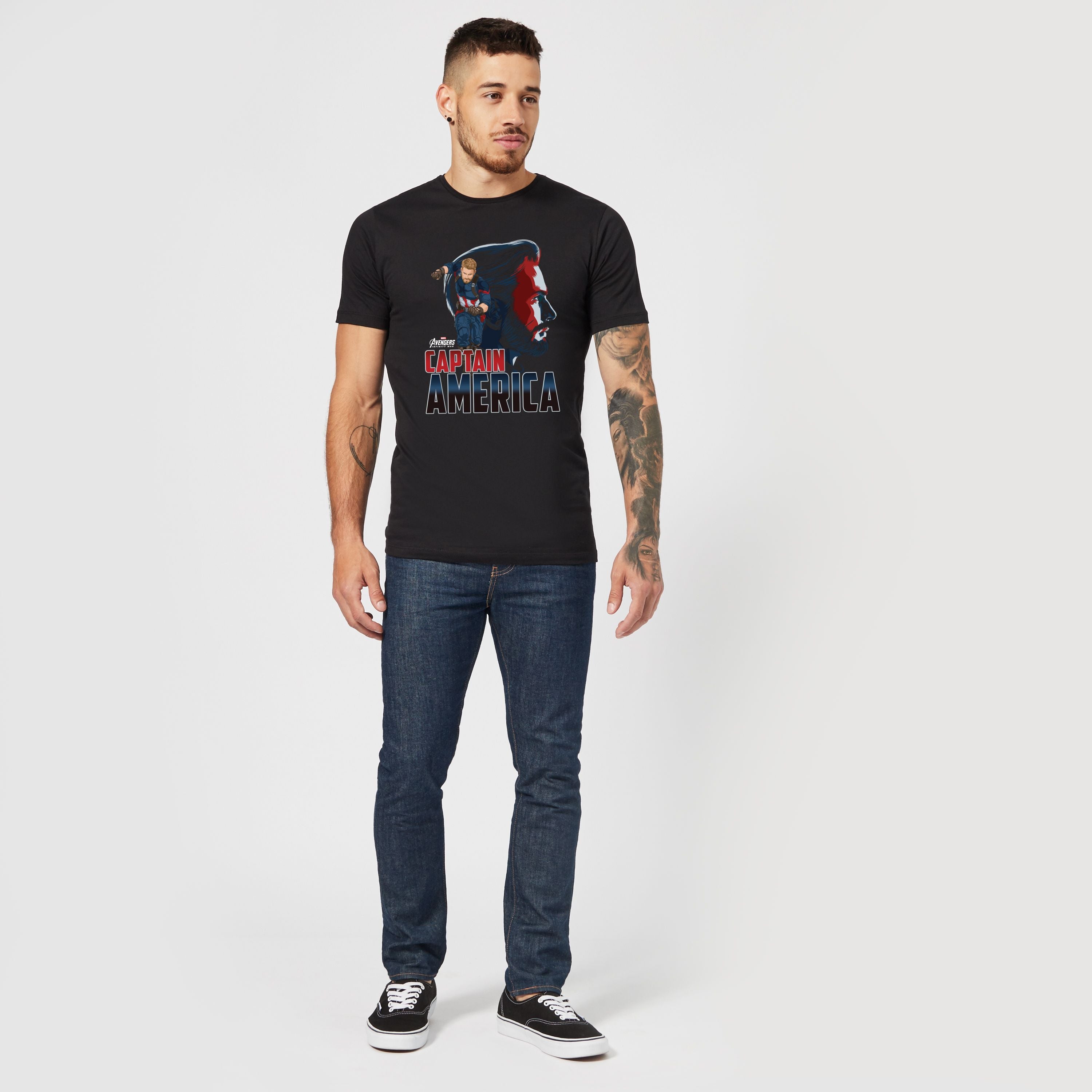 Official Marvel Avengers Captain America Unisex T-Shirt