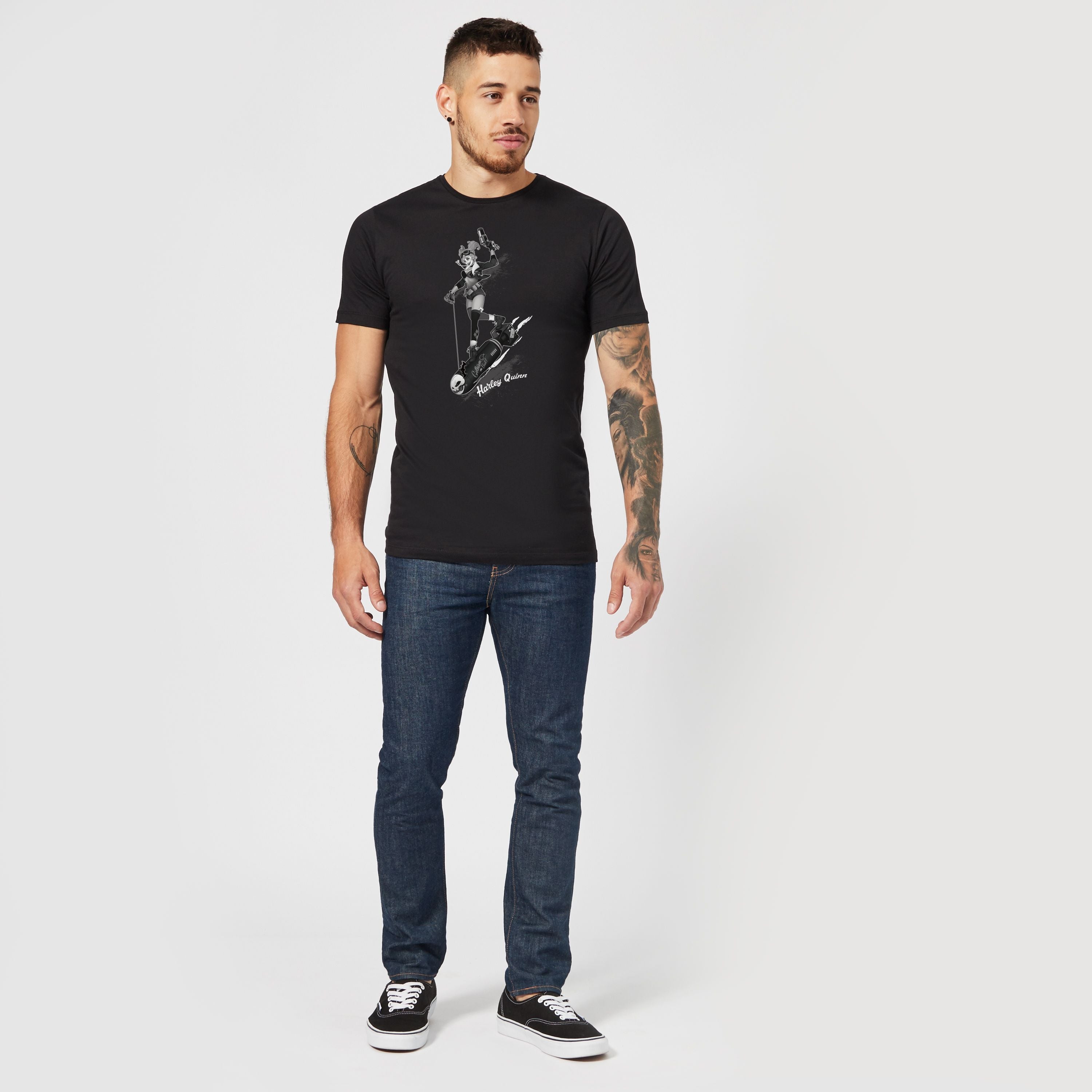 Official DC Comics Batman Harley Quinn Gotham T-Shirt
