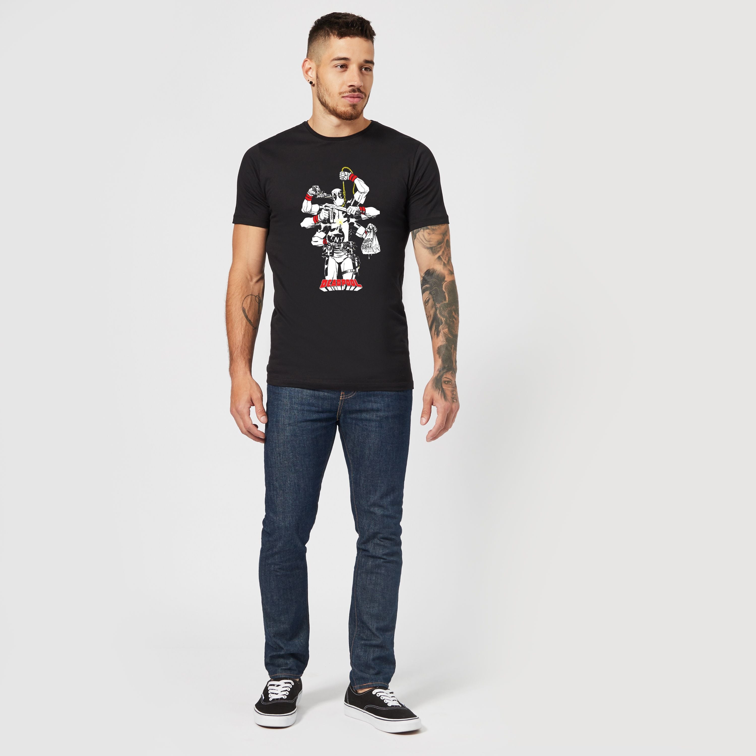 Official Marvel Deadpool Multitasking Unisex T-Shirt