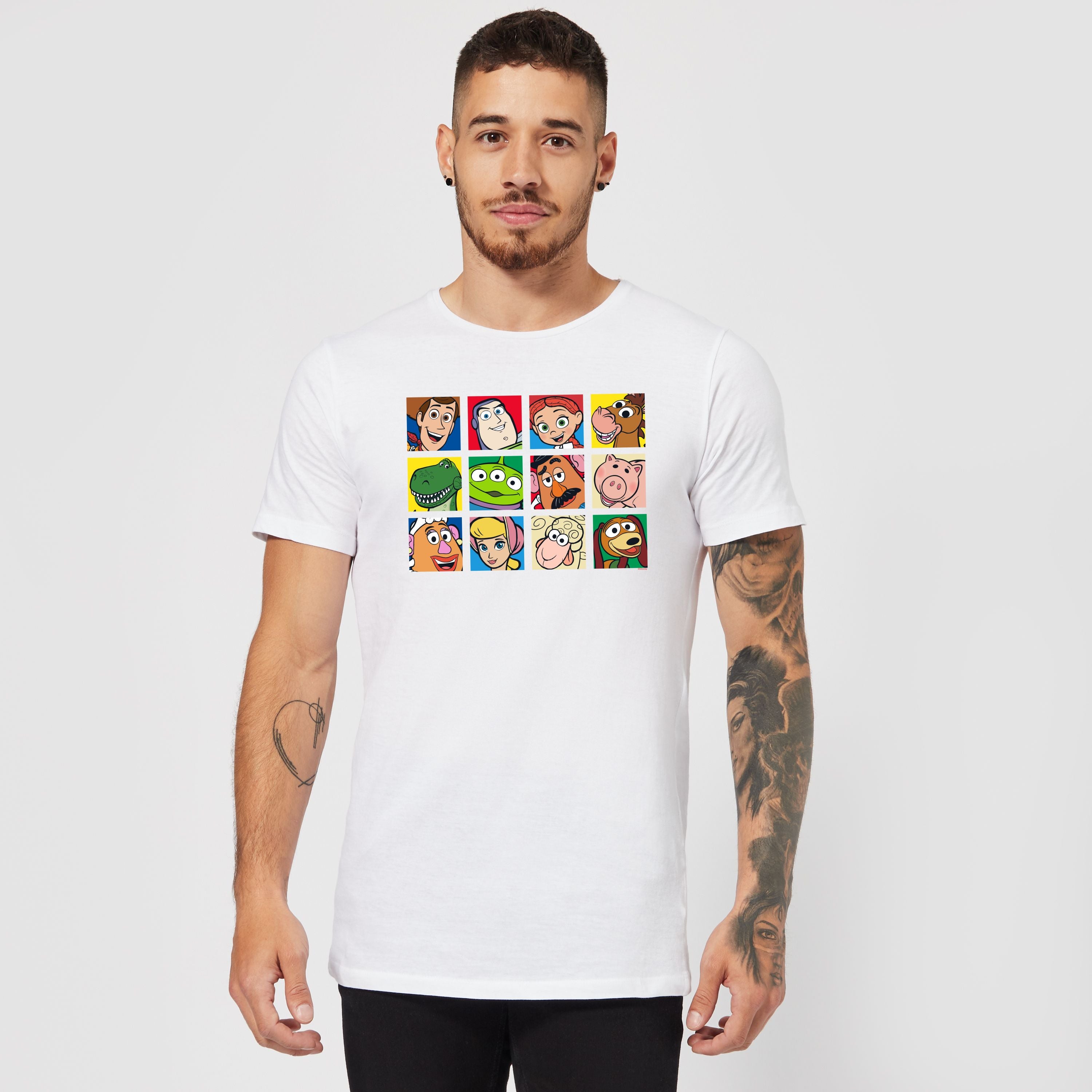 Official Disney Toy Story Face Collage Unisex T-Shirt