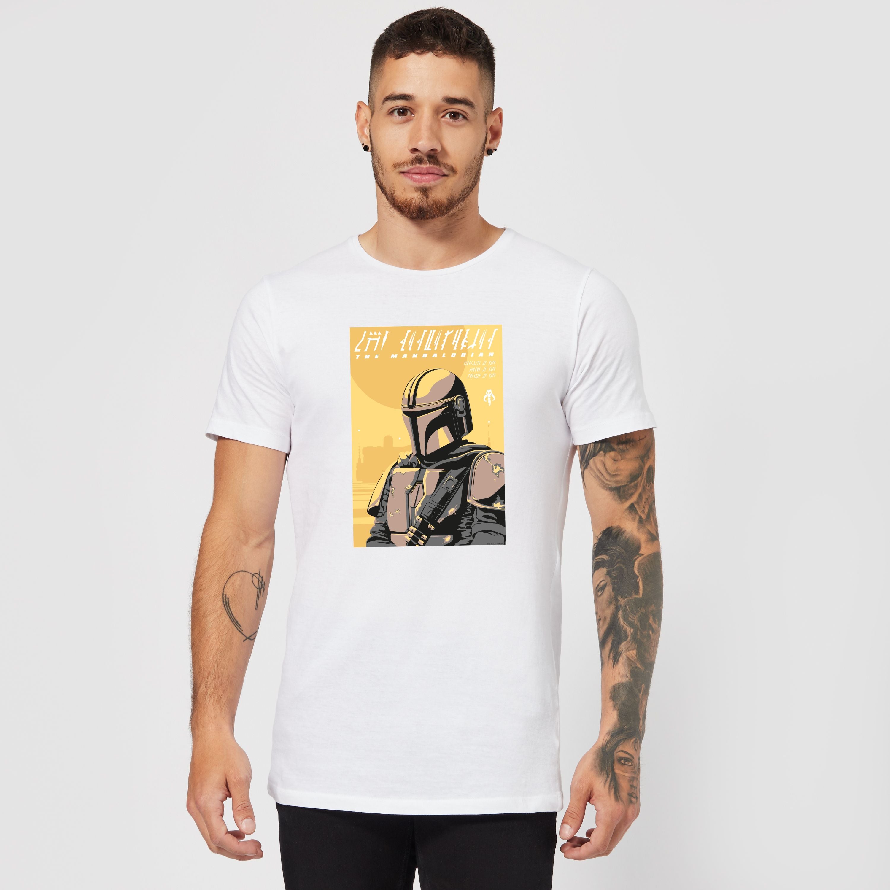 Official Star Wars The Mandalorian Art Poster Unisex T-Shirt