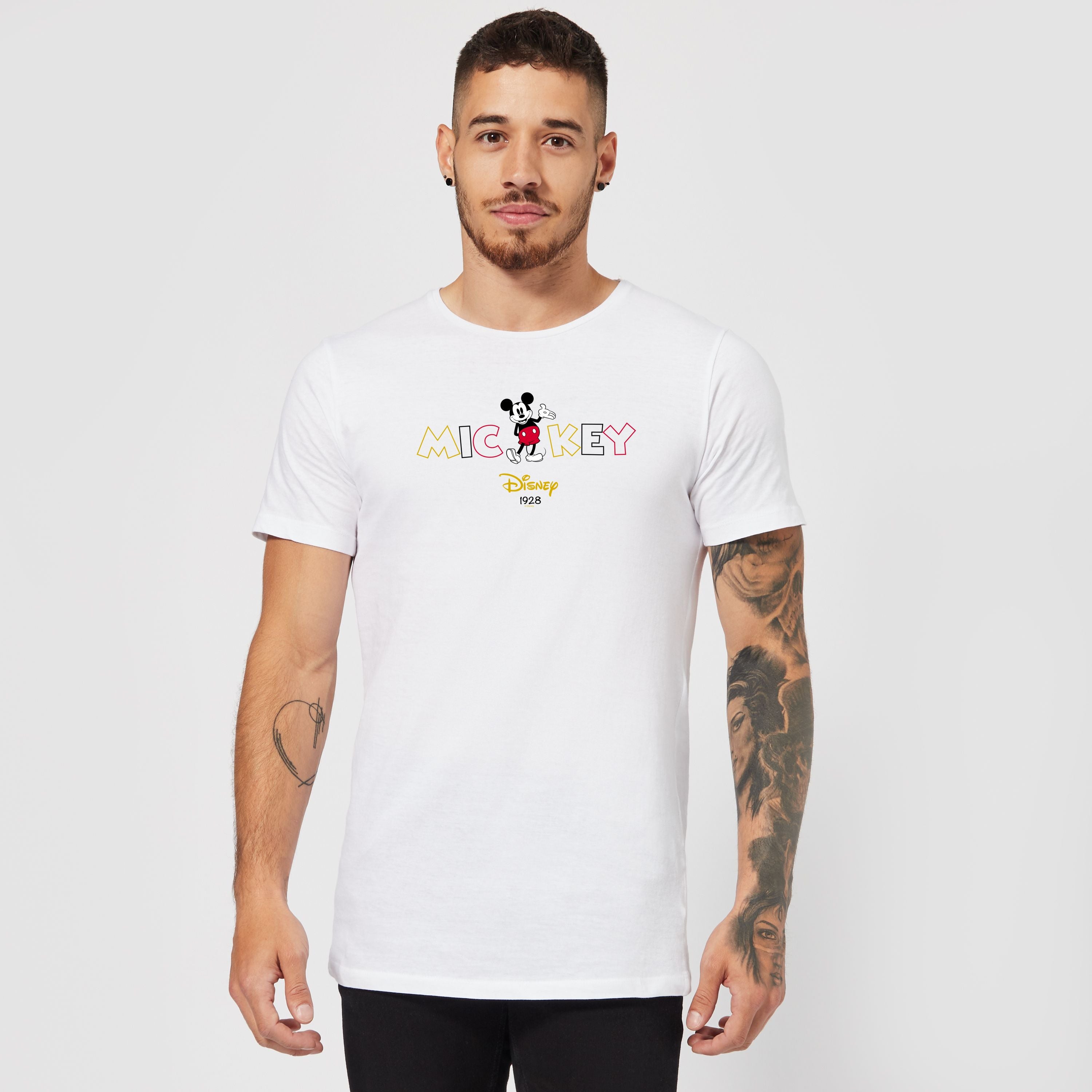 Official Disney Mickey Mouse Disney Wording Unisex T-Shirt