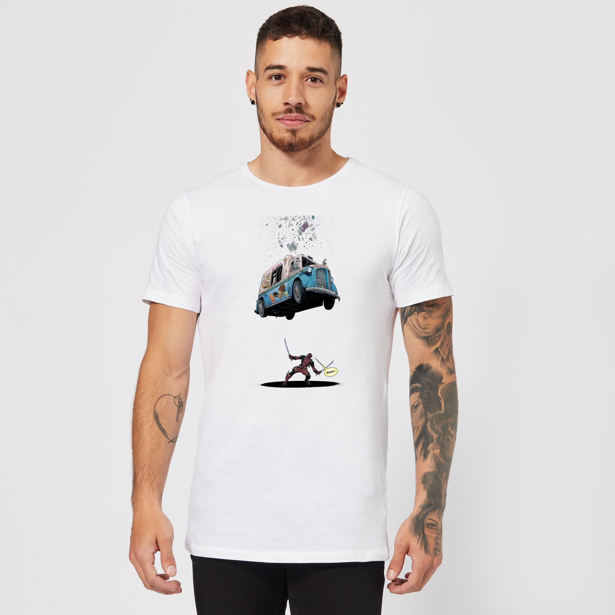 Official Marvel Deadpool Ice Cream Unisex T-Shirt