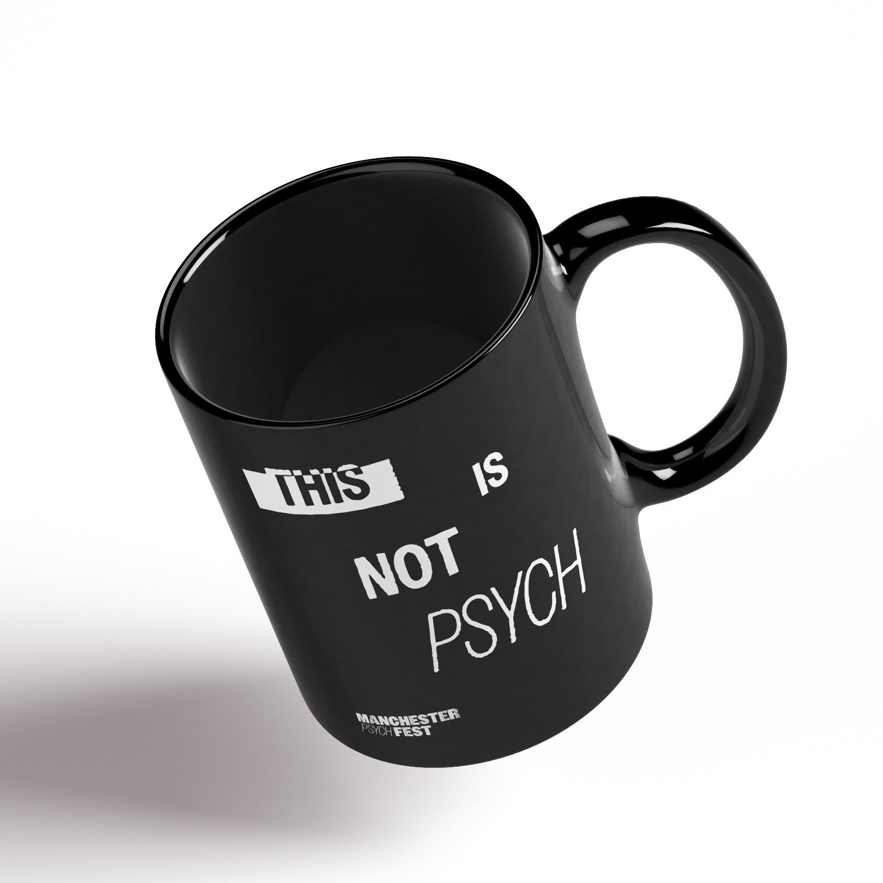 Manchester Psych Fest 2024 Festival 11oz Mug - Black "This Is Not Psych"