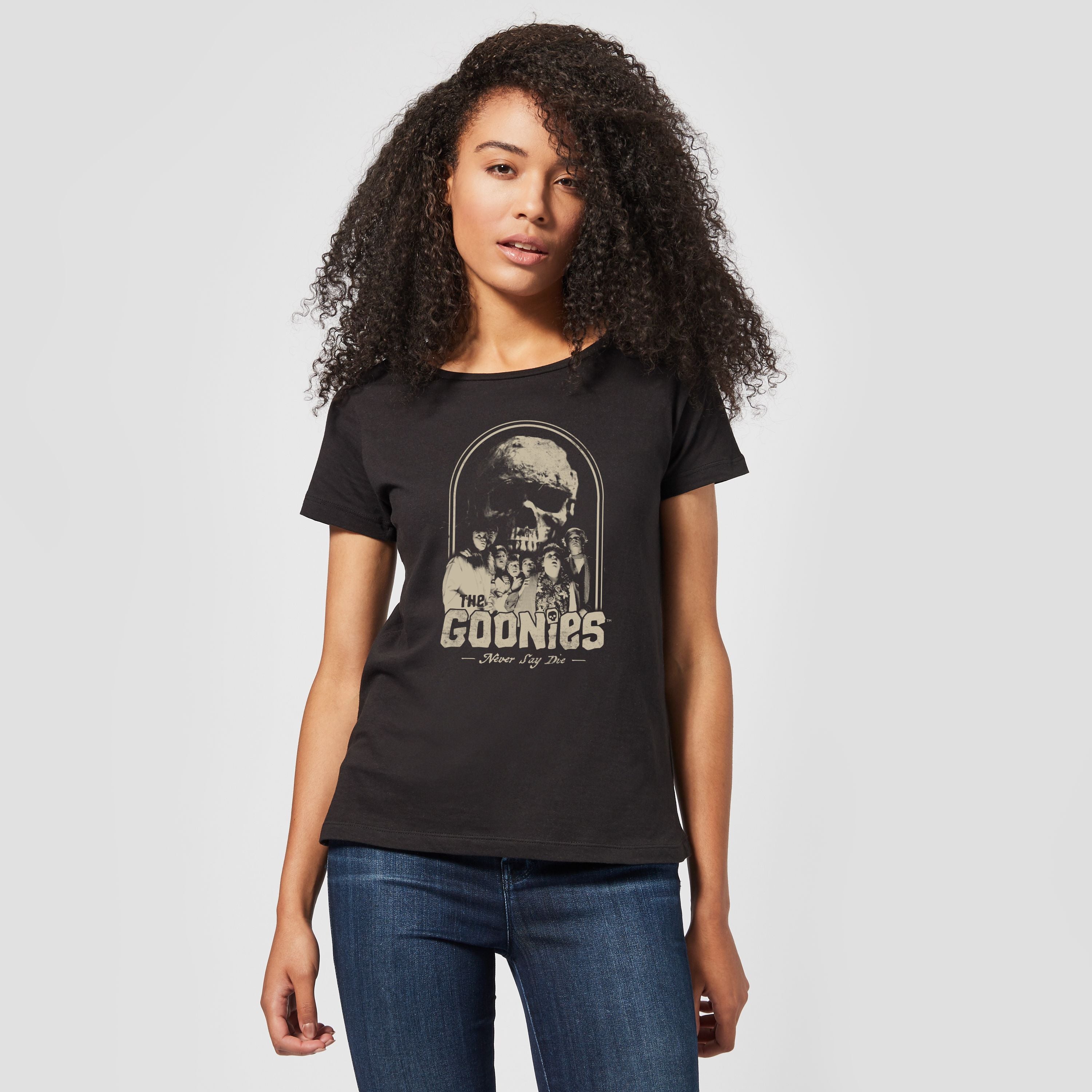 Official The Goonies Never Say Die Retro Women's T-Shirt