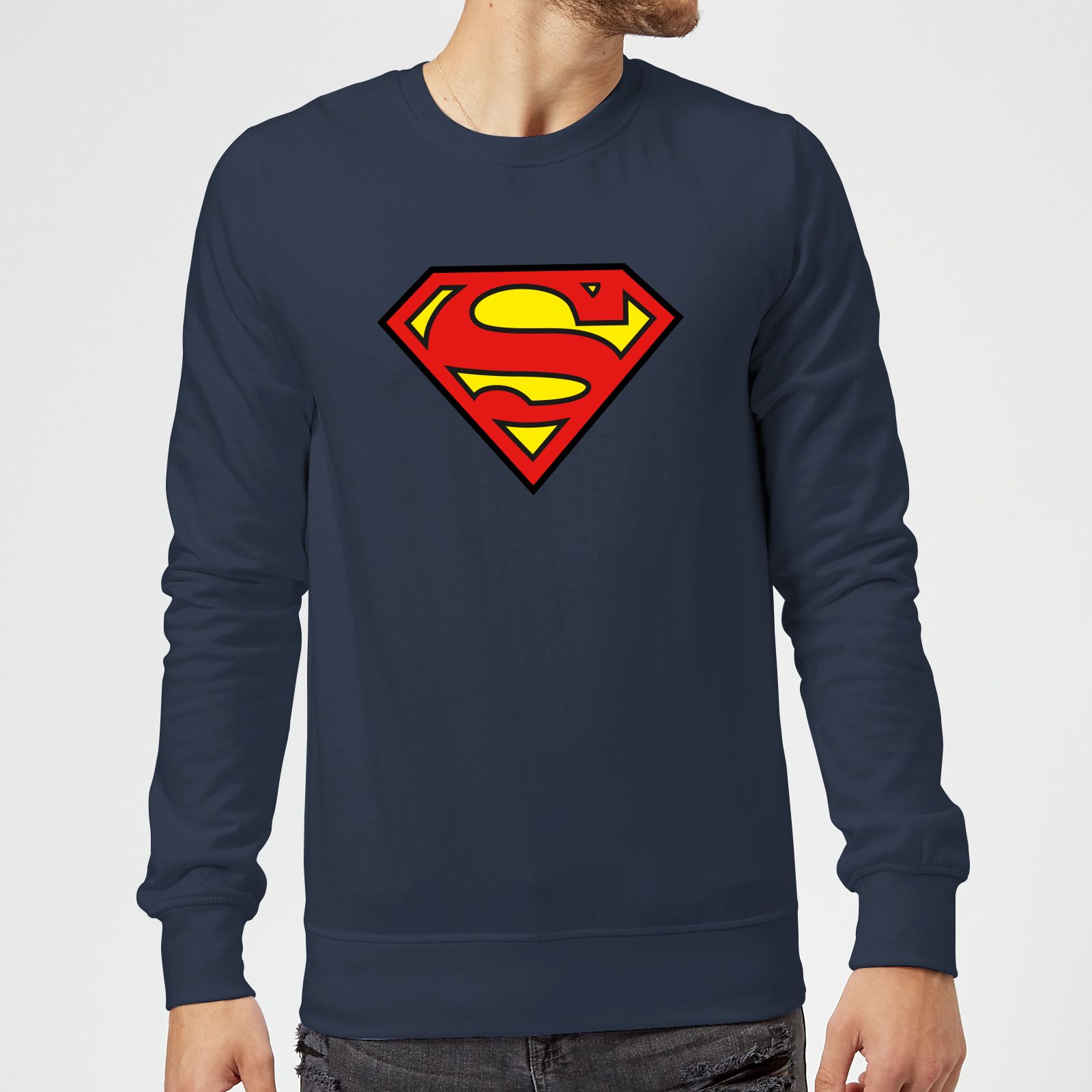 Official DC Comics Justice League Superman Logo Sweatshirt