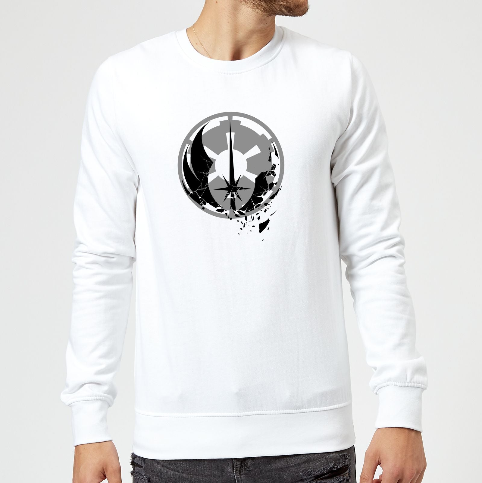 Official Star Wars Fractured Logos Sweatshirt