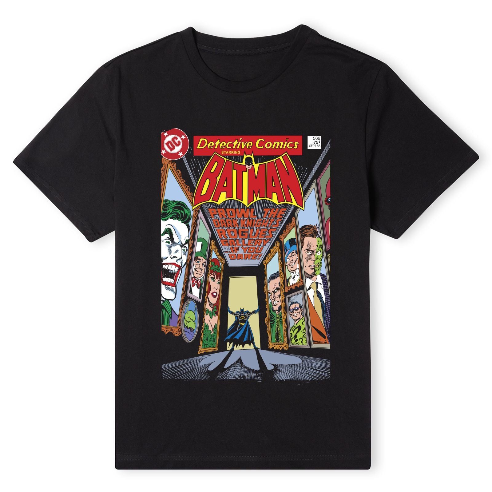 Official DC Comics Batman The Dark Knight's Rogues Gallery Cover Unisex T-Shirt