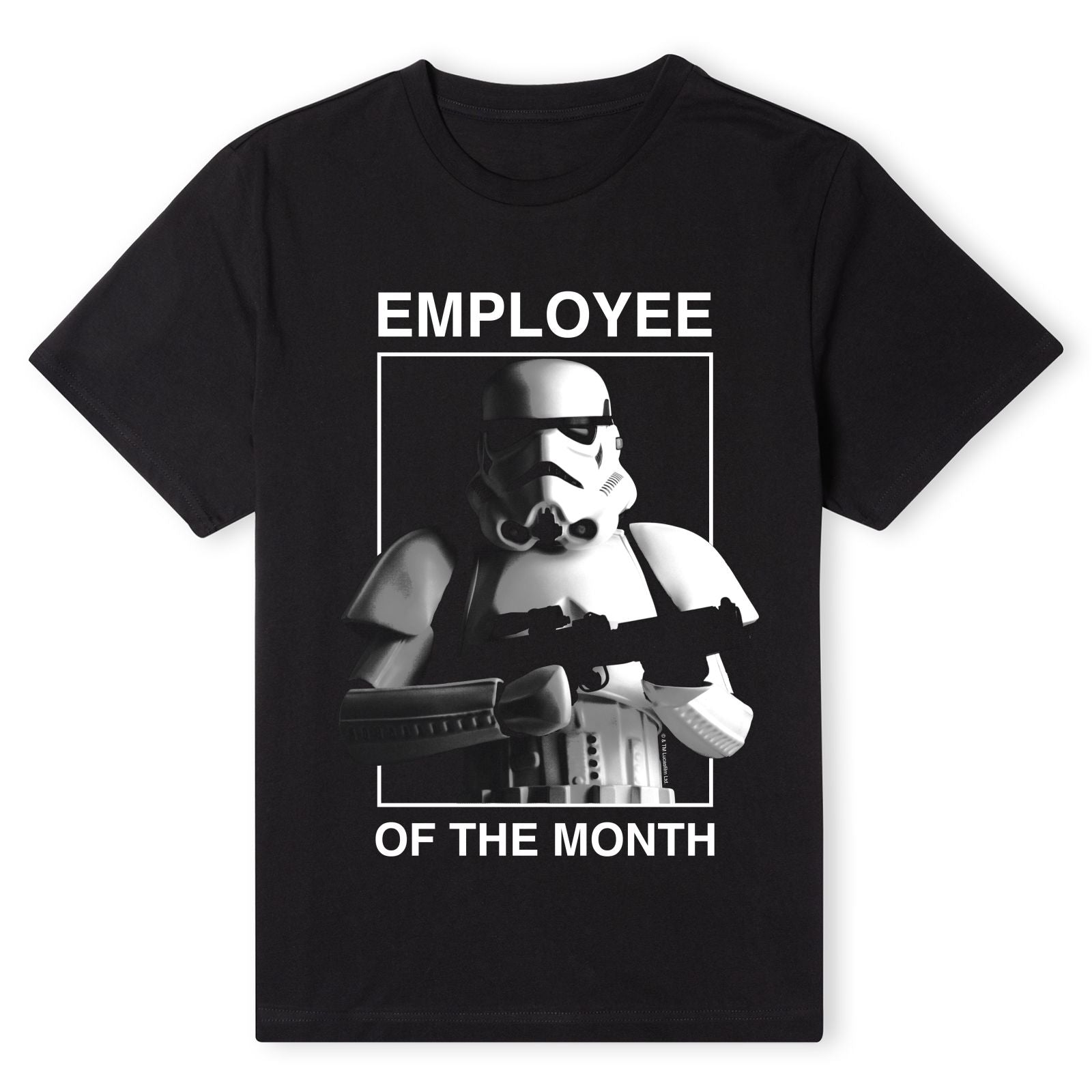 Official Star Wars Monochrome Employee Of The Month Unisex T-Shirt