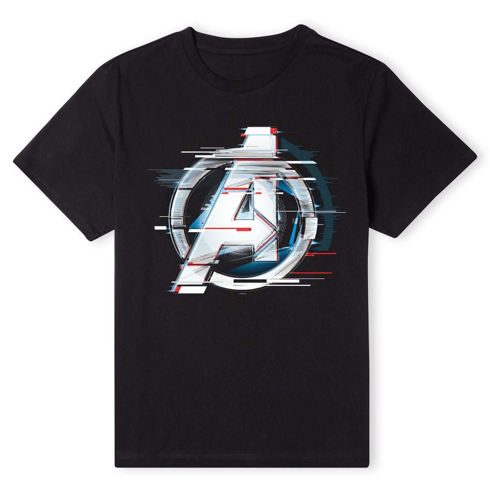 Official Marvel Avengers Endgame White Logo Unisex T-Shirt