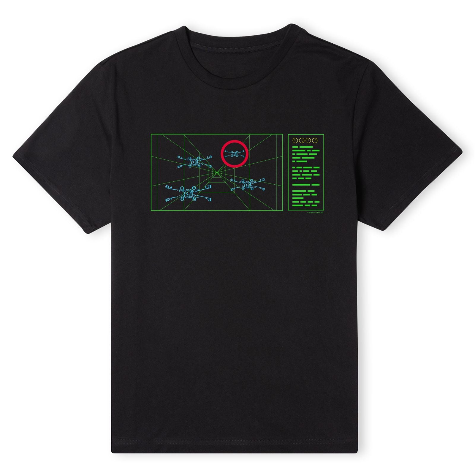 Official Star Wars X-Wing Target Unisex T-Shirt