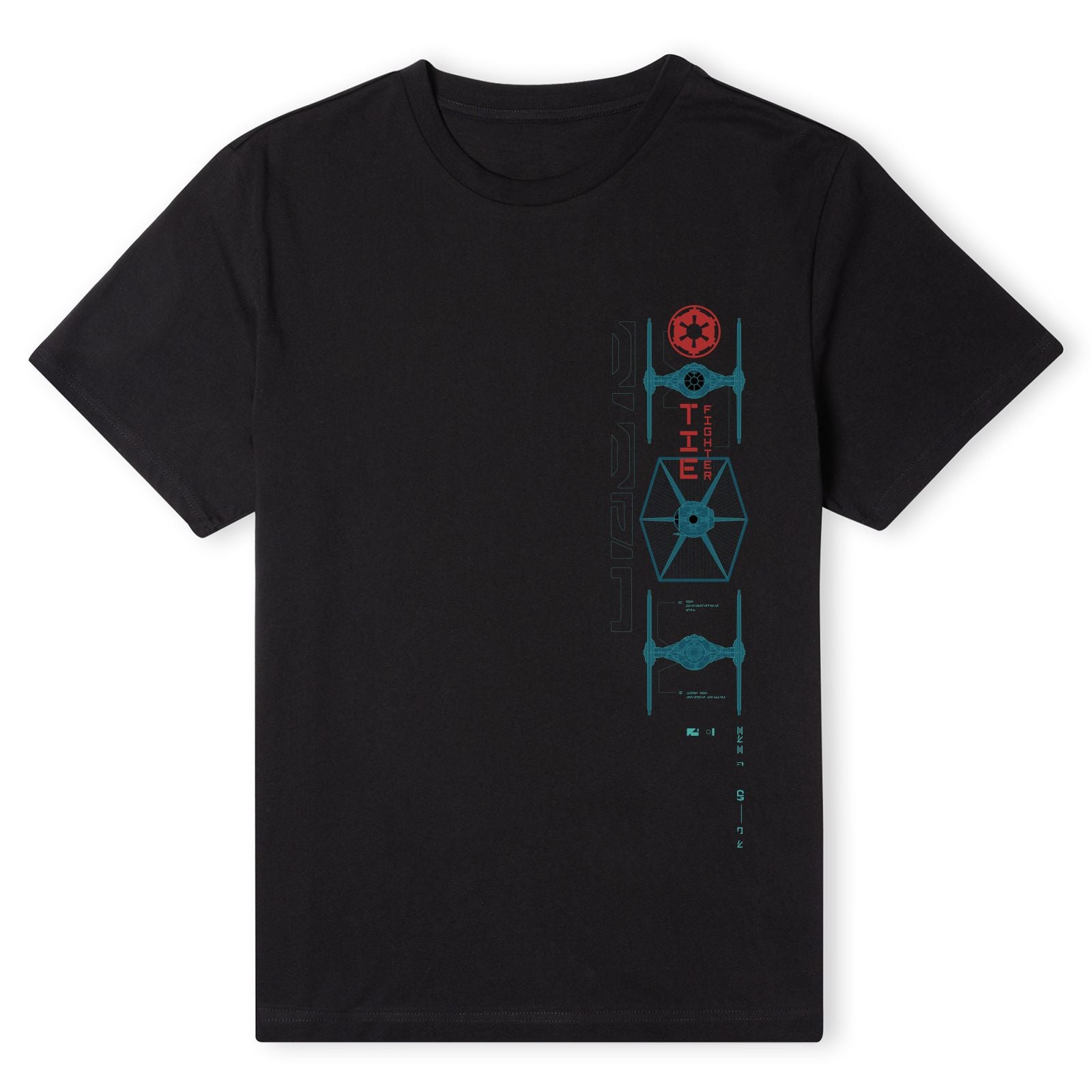 Official Star Wars Andor Tie Fighter Strip Unisex T-Shirt