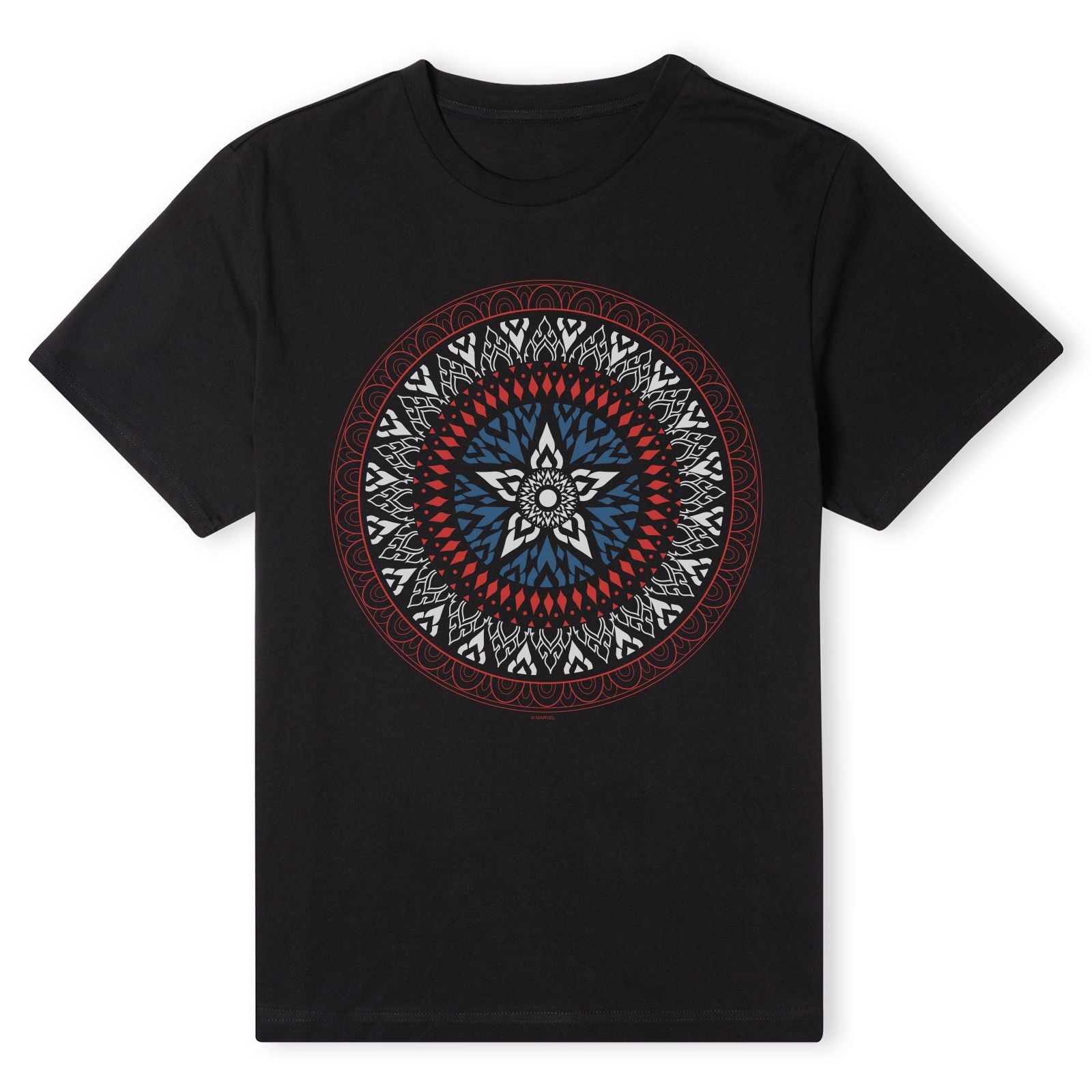 Official Marvel Captain America Oriental Shield Unisex T-Shirt