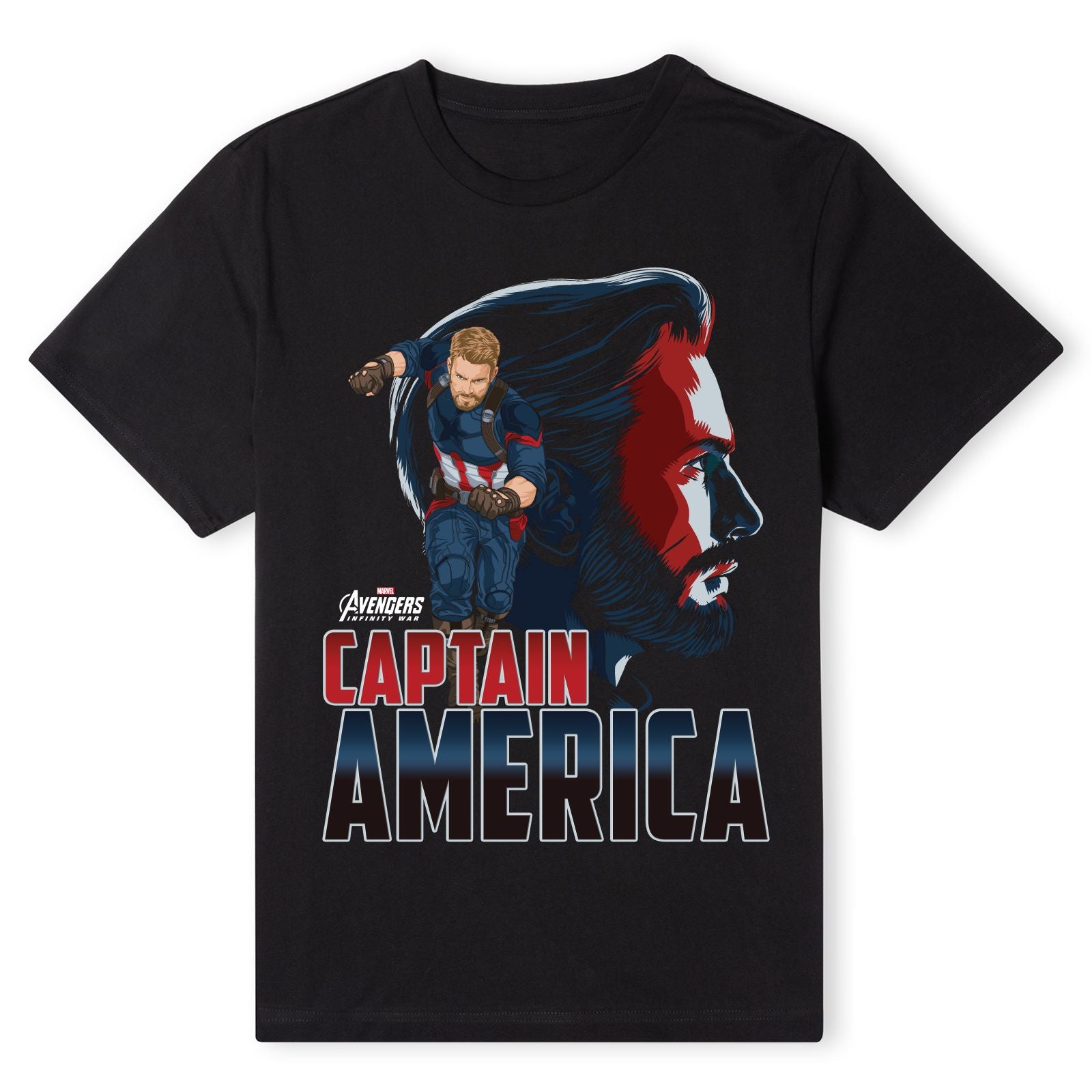 Official Marvel Avengers Captain America Unisex T-Shirt