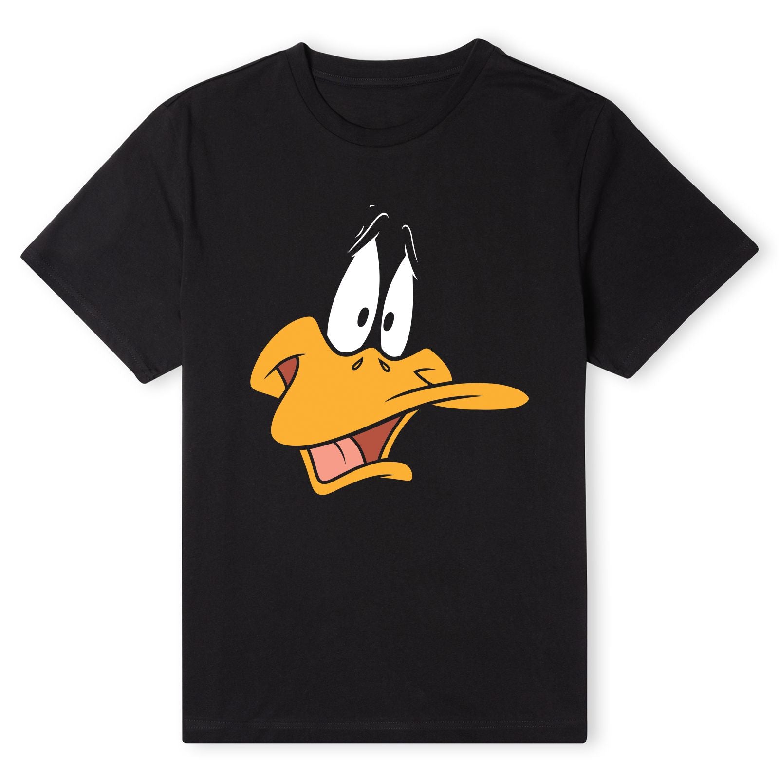 Official Looney Tunes Daffy Duck Face Unisex T-Shirt