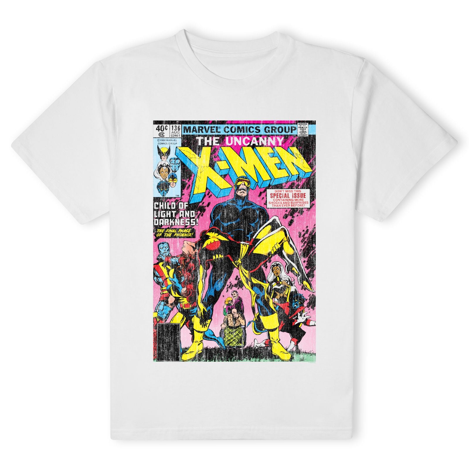 Official Marvel X-Men Final Phase Of Phoenix Unisex T-Shirt