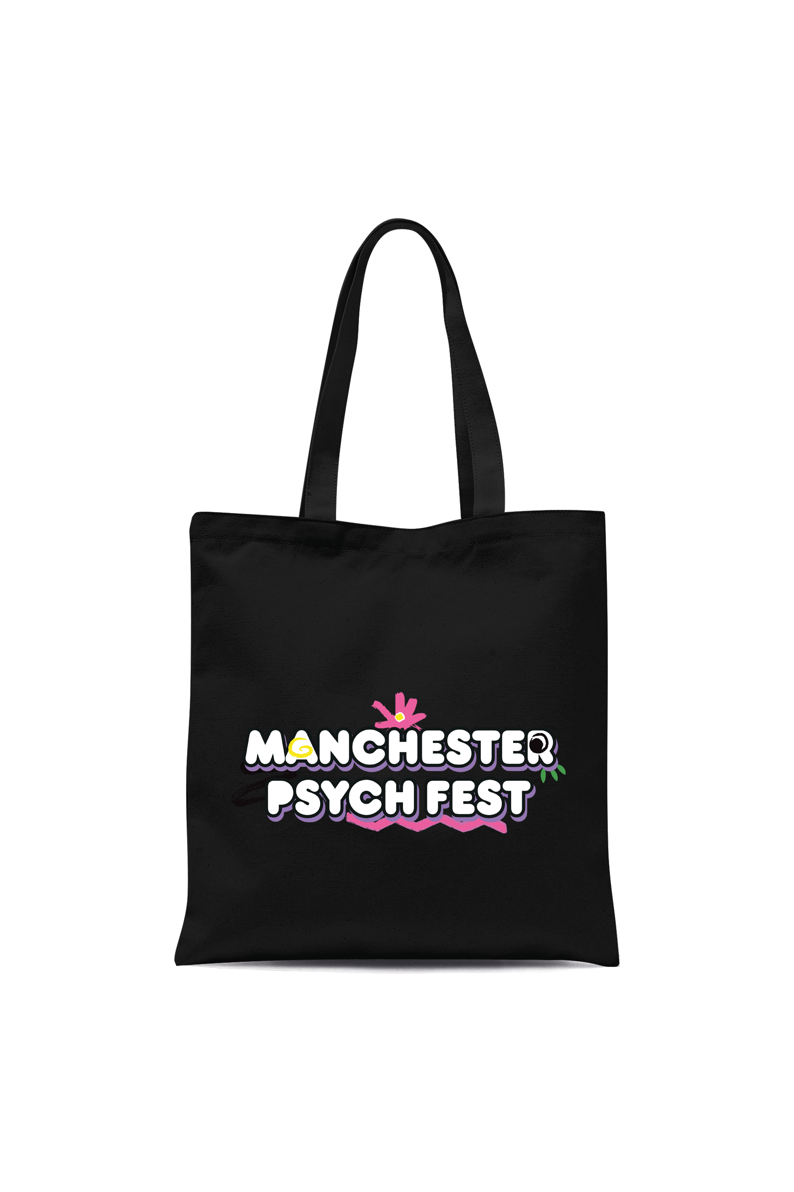 Manchester Psych Fest 2023 Festival Tote Bag - Black