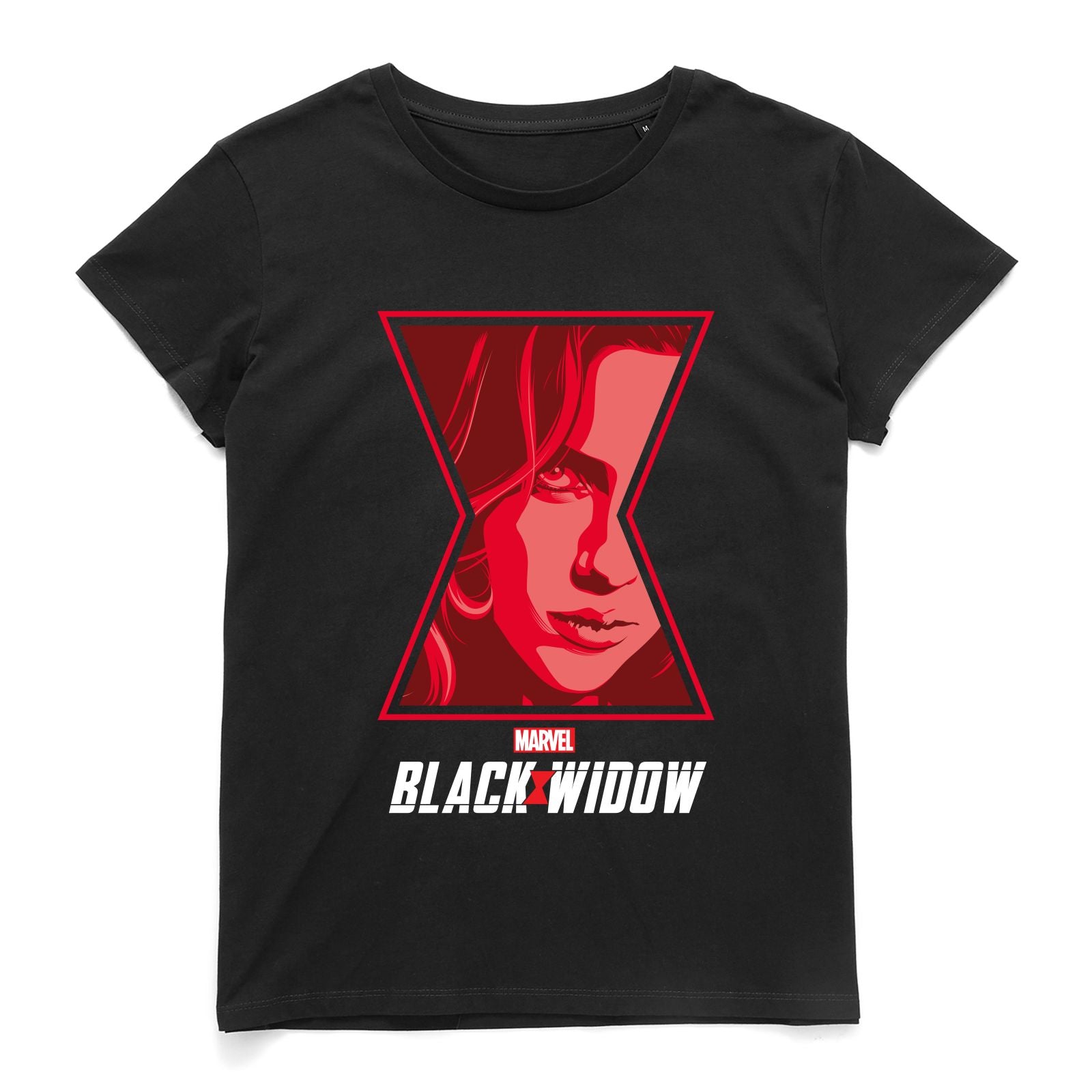 Official Marvel Black Widow Close Up Women's T-Shirt