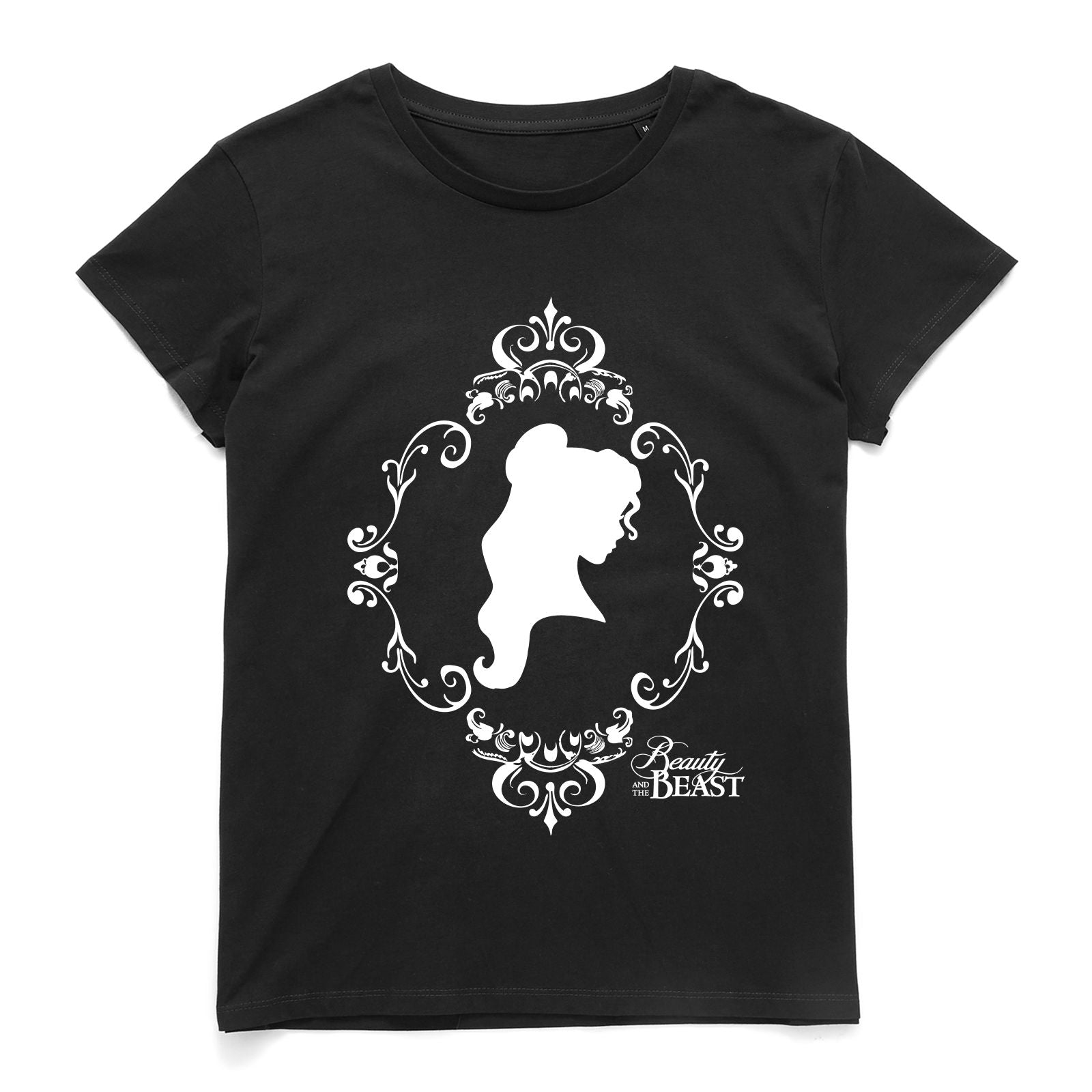 Official Disney Beauty And The Beast Belle Silhouette Women's T-Shirt