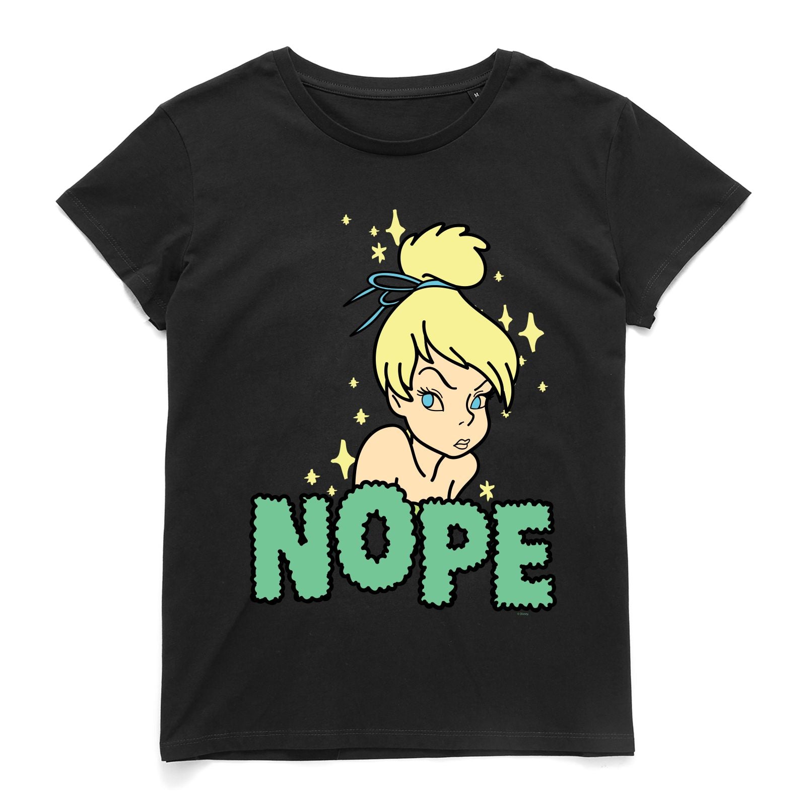 Official Disney Peter Pan Tinker Bell Nope Women's T-Shirt