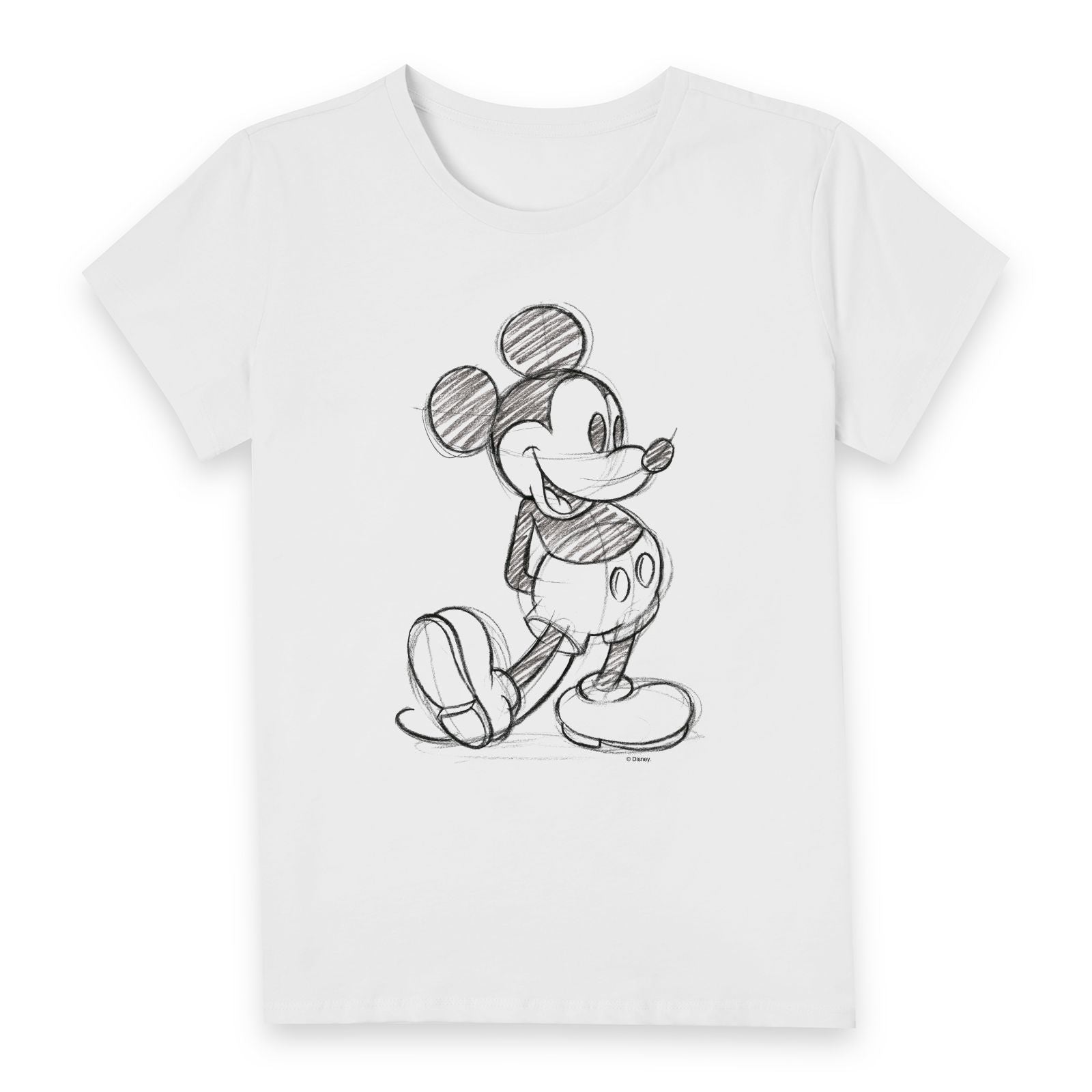 Official Disney Mickey Mouse Sketch Women's T-Shirt