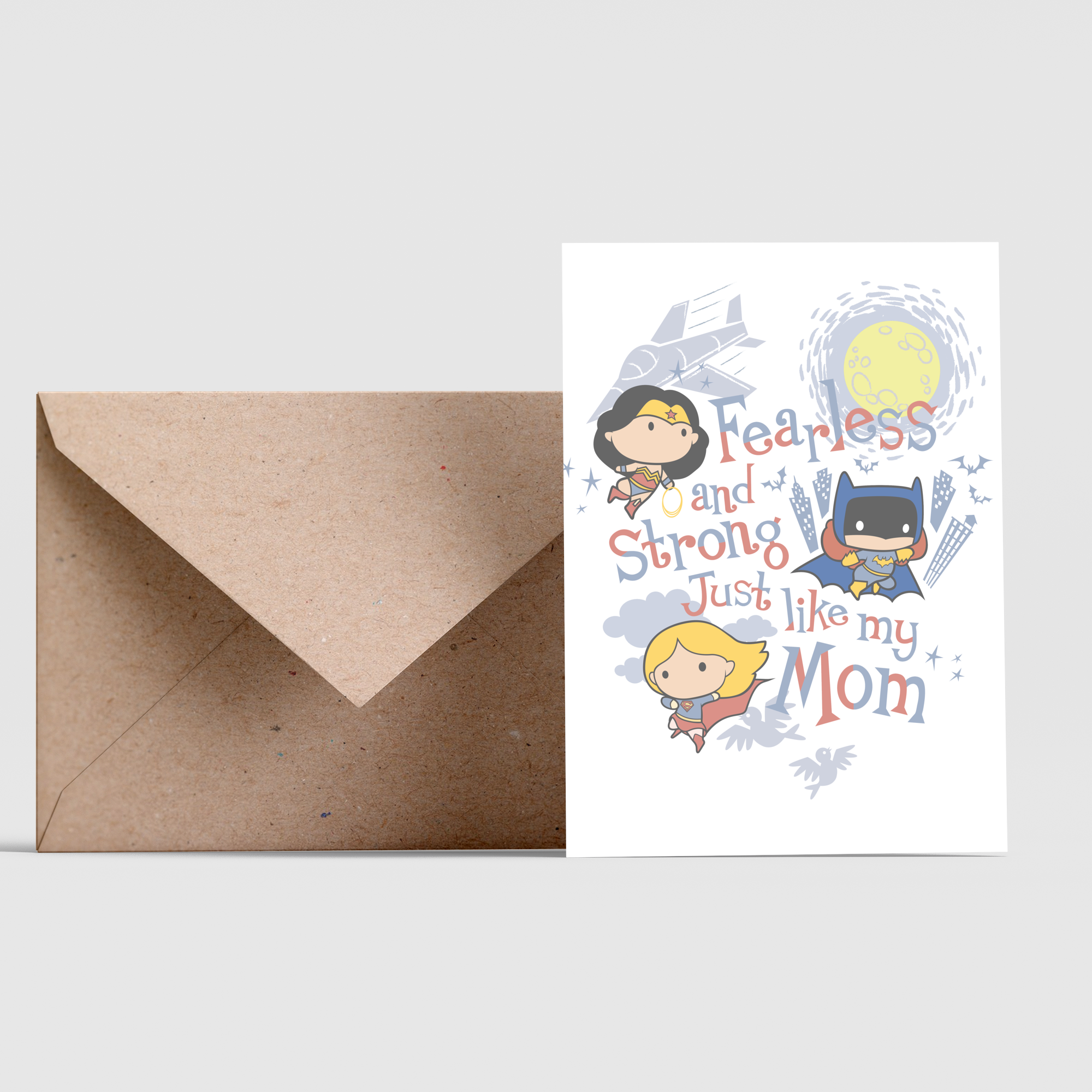 Official DC Happy Mother's Day Greetings Card