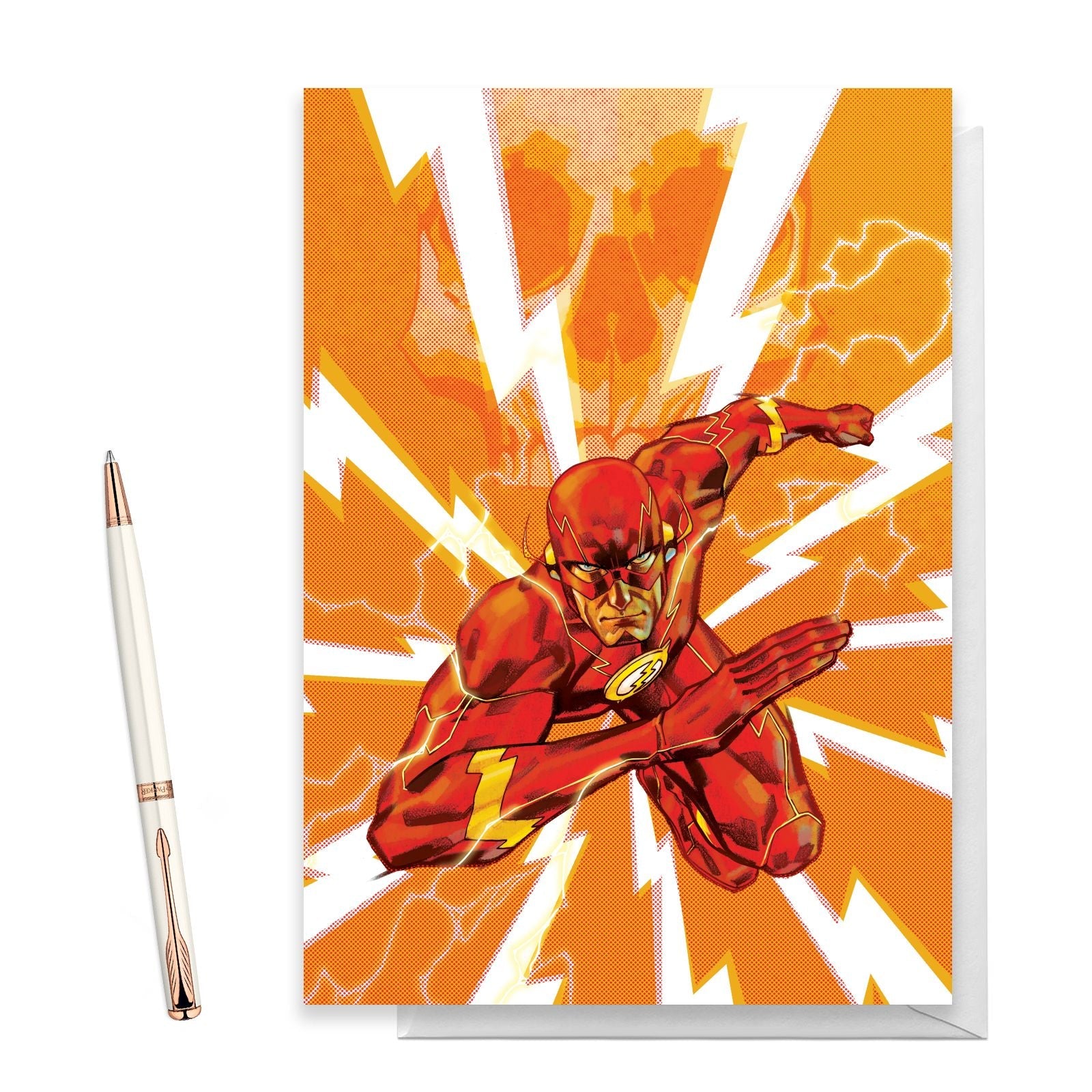 Official The Flash Greetings Card