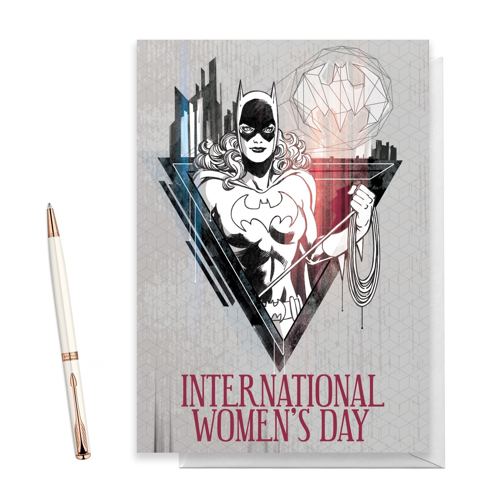 Official BatGirl International Women's Day Greetings Card