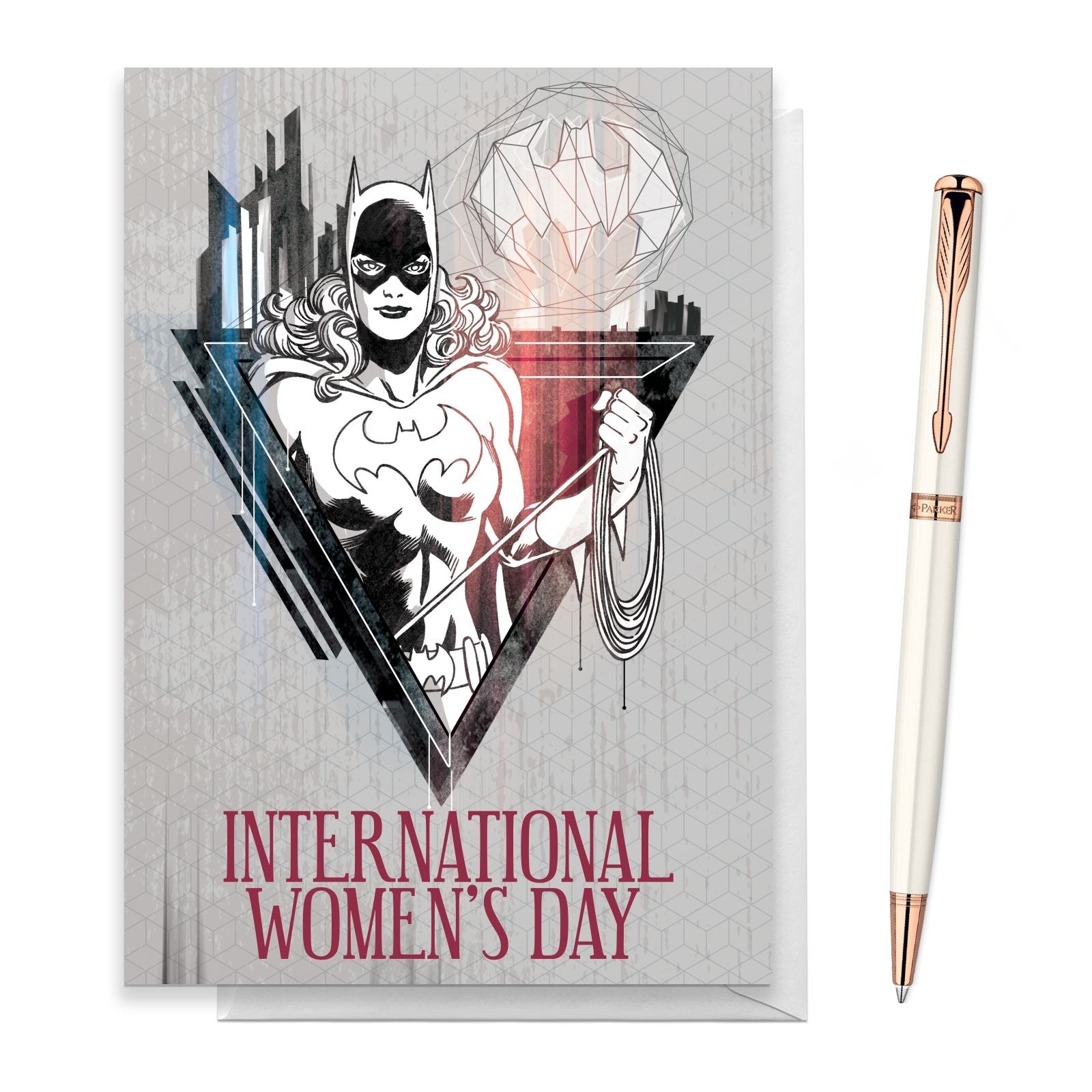 Official BatGirl International Women's Day Greetings Card