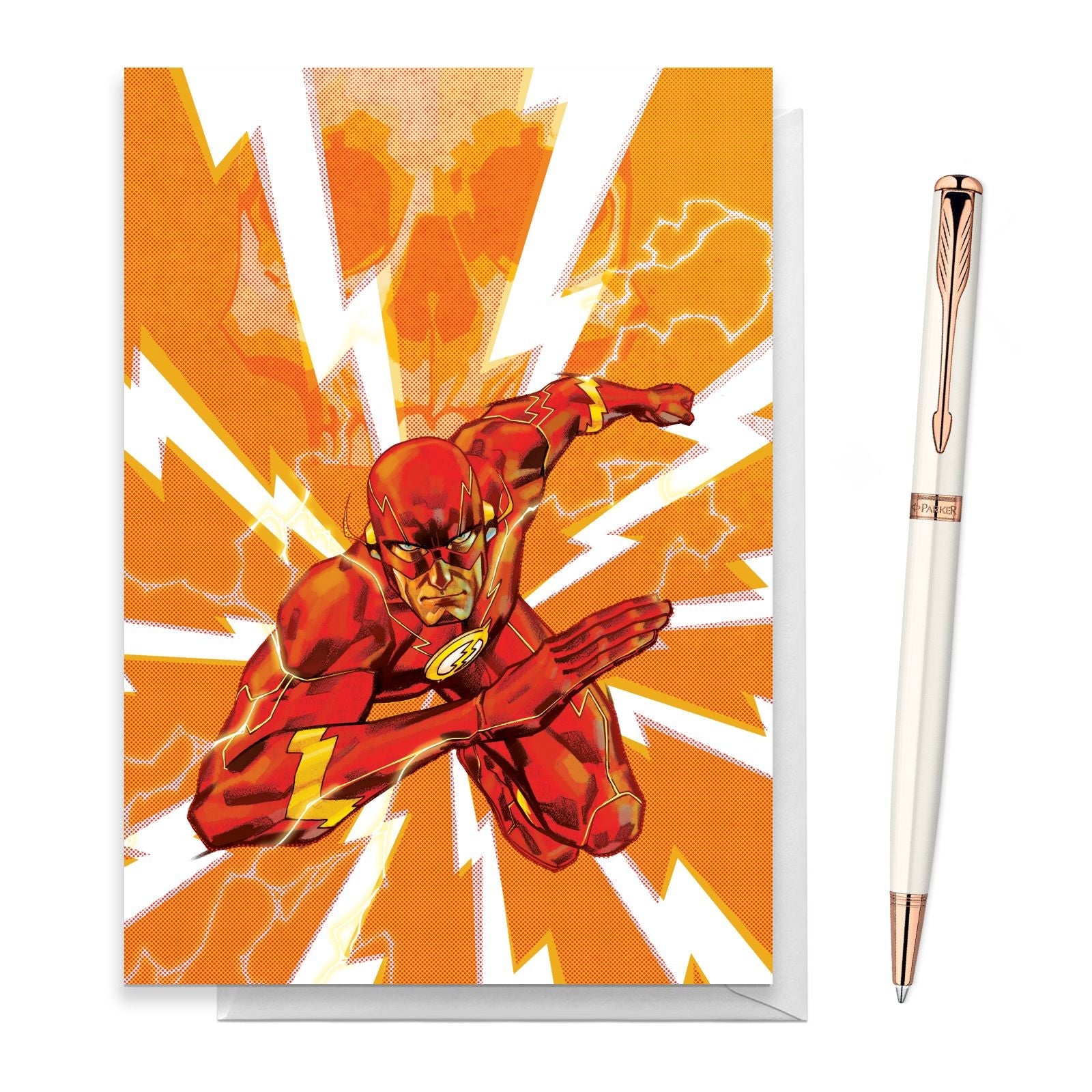 Official The Flash Greetings Card