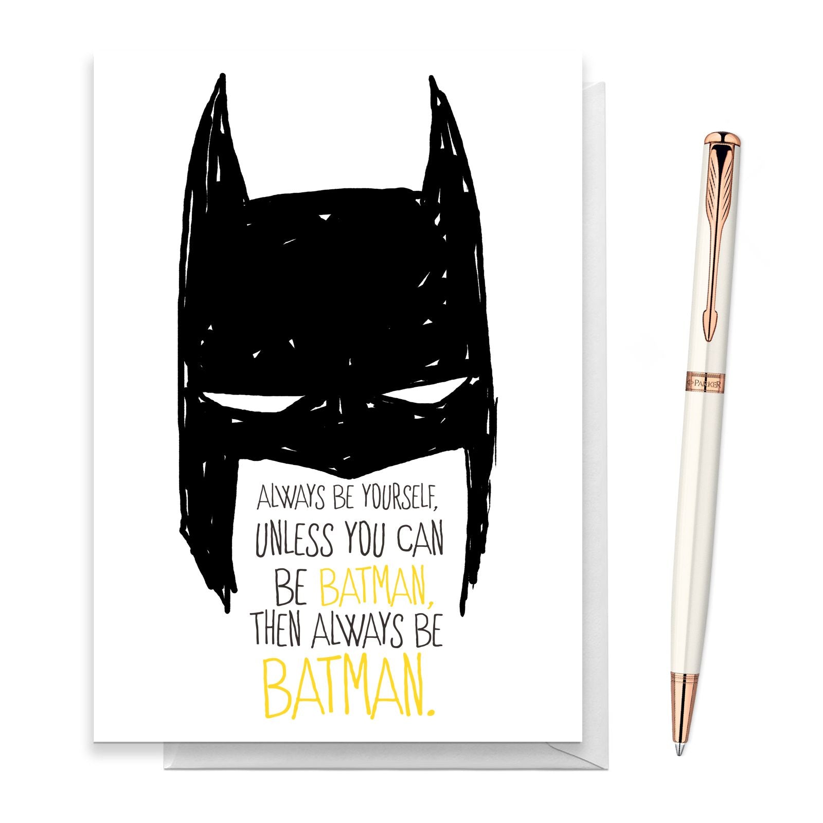 Official Batman Always Greetings Card